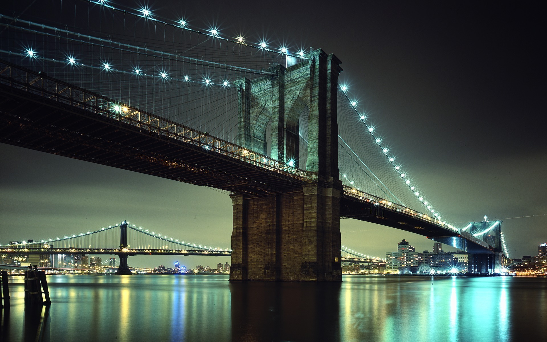 Baixar papel de parede para celular de Ponte Do Brooklyn, Pontes, Feito Pelo Homem gratuito.