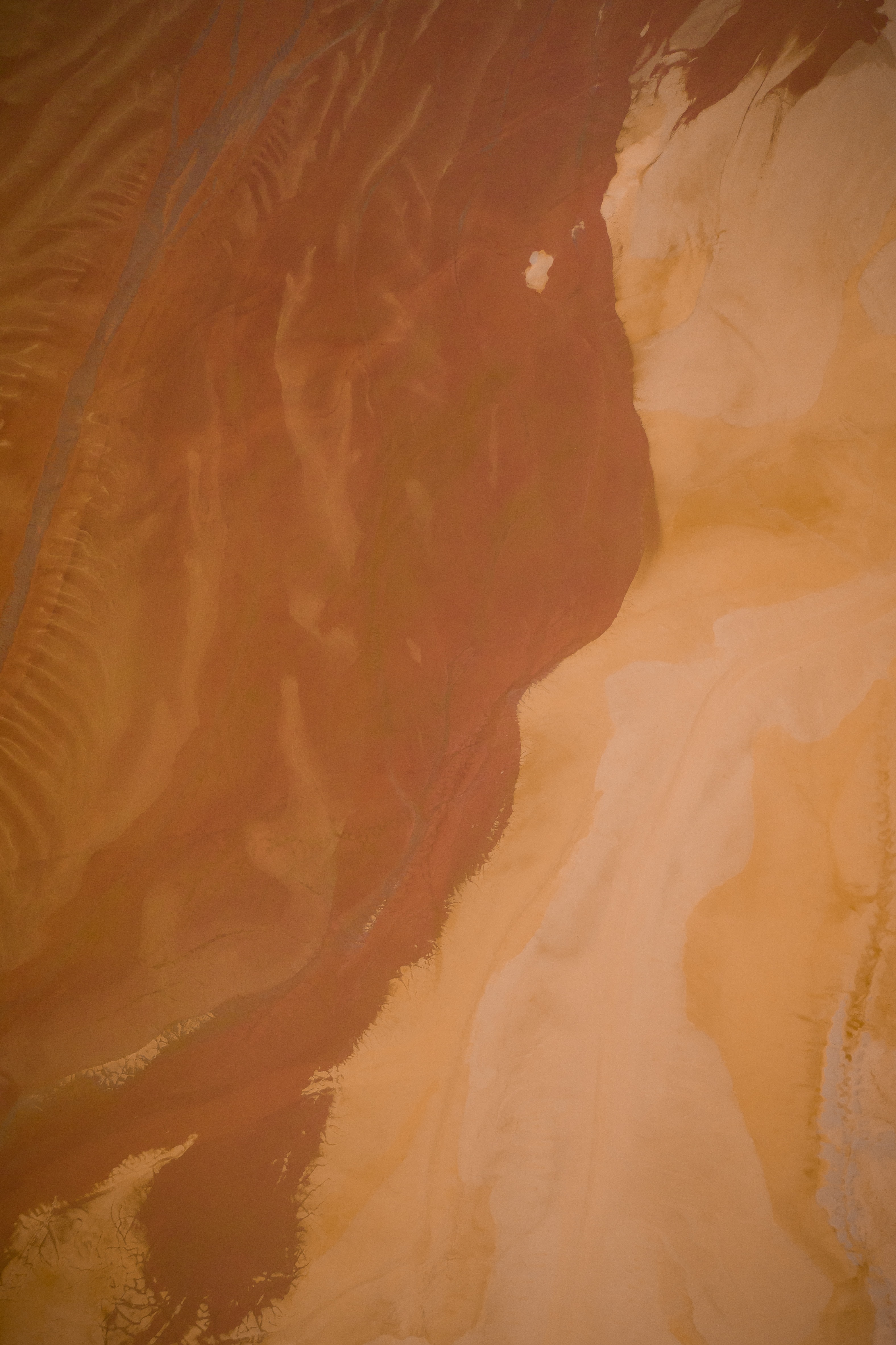 Download mobile wallpaper Relief, View From Above, Sand, Brown, Texture, Textures for free.