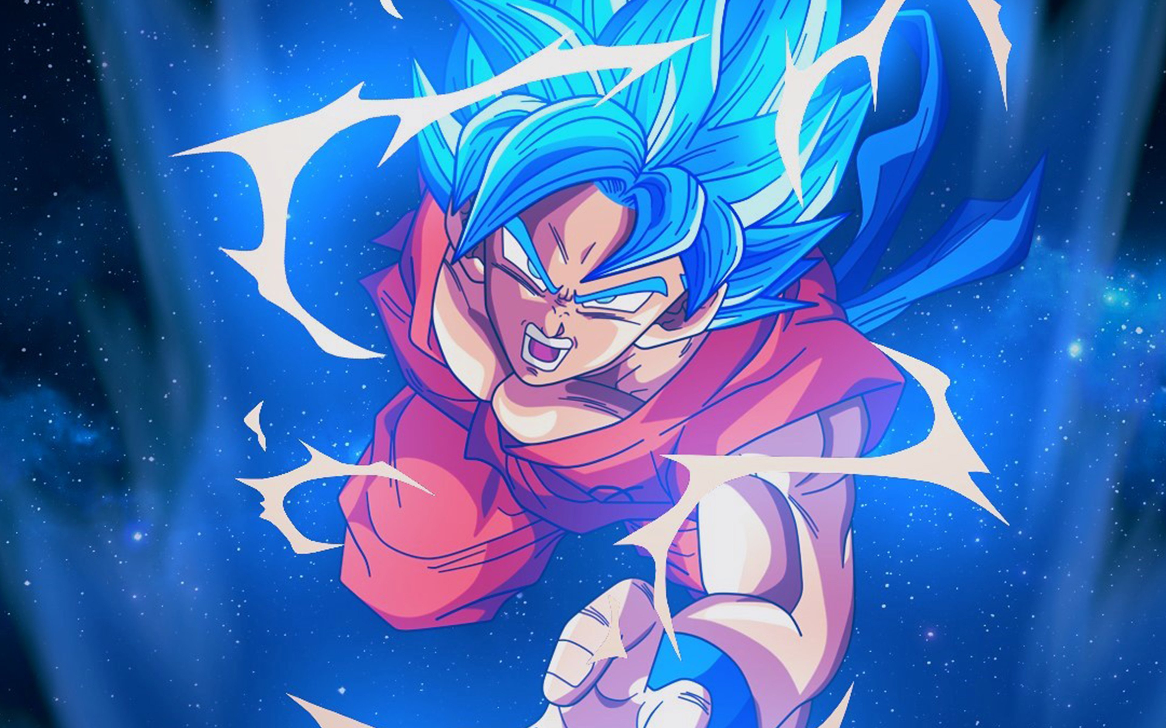Download mobile wallpaper Anime, Goku, Dragon Ball Super, Super Saiyan Blue for free.