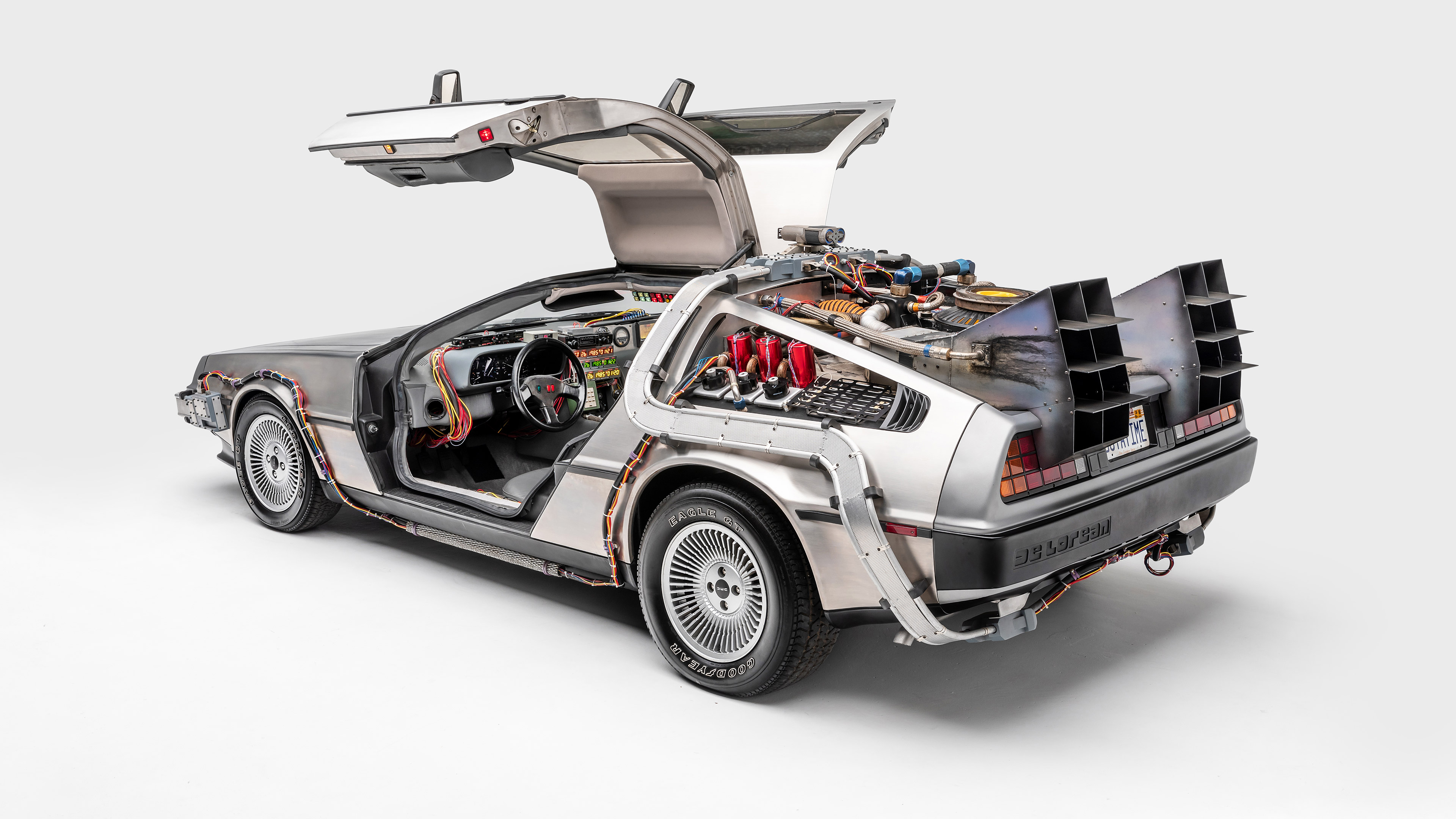 Free download wallpaper Car, Futuristic, Vehicles, Coupé, Gull Wing Door, Delorean Dmc 12 ‘Back To The Future’ on your PC desktop