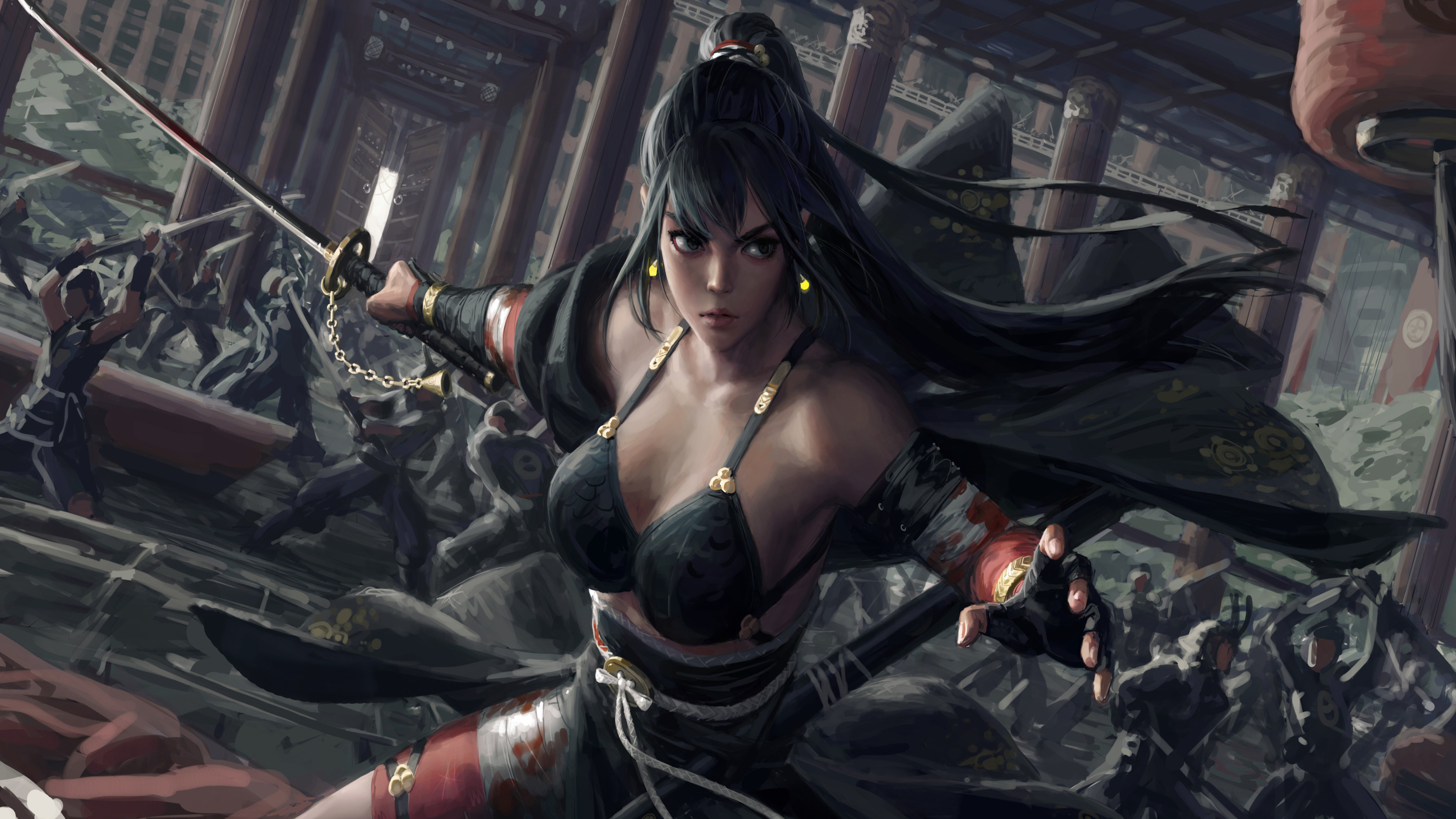 Free download wallpaper Fantasy, Women Warrior on your PC desktop