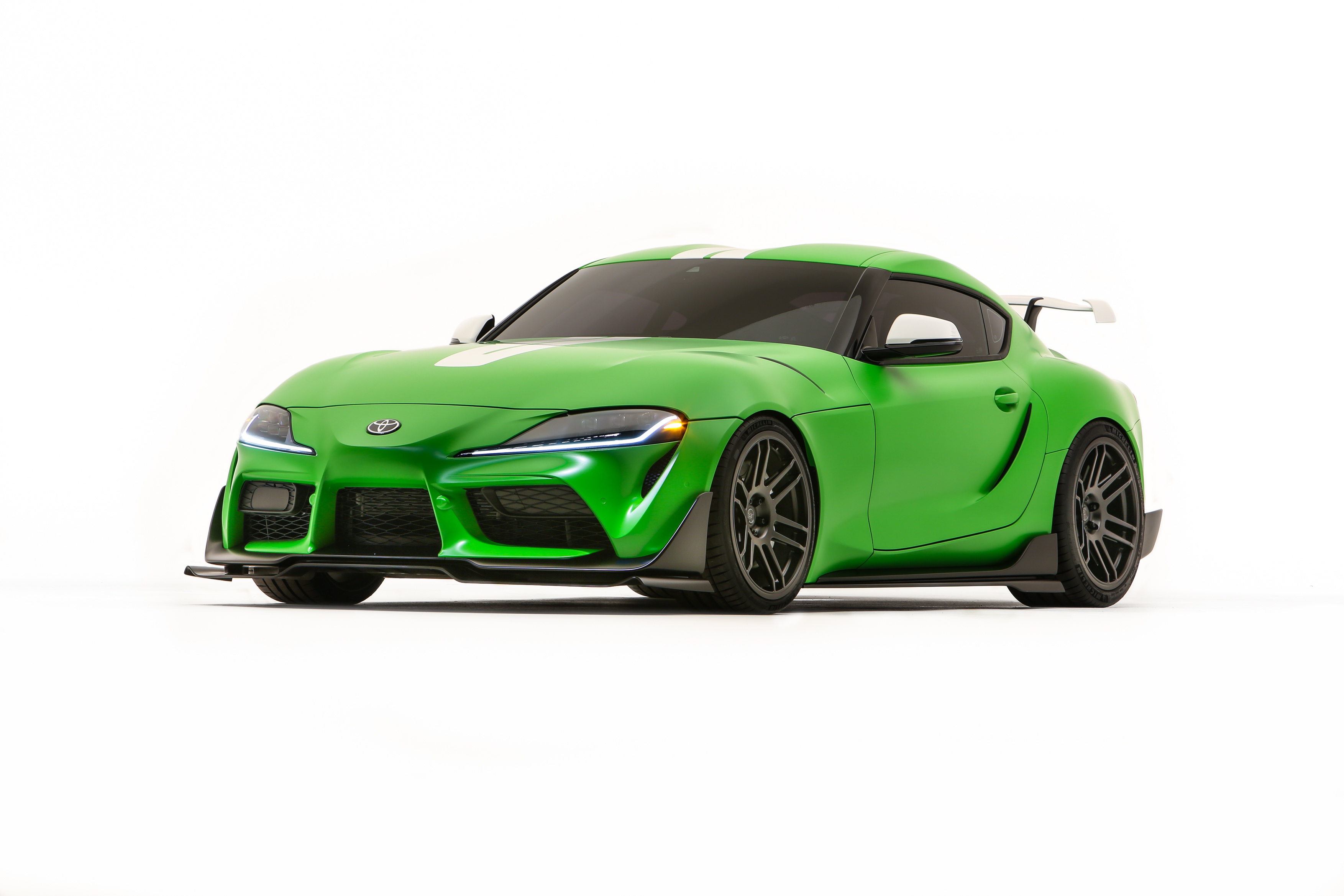 vehicles, toyota gr supra, car, green car, toyota gr supra wasabi concept, toyota