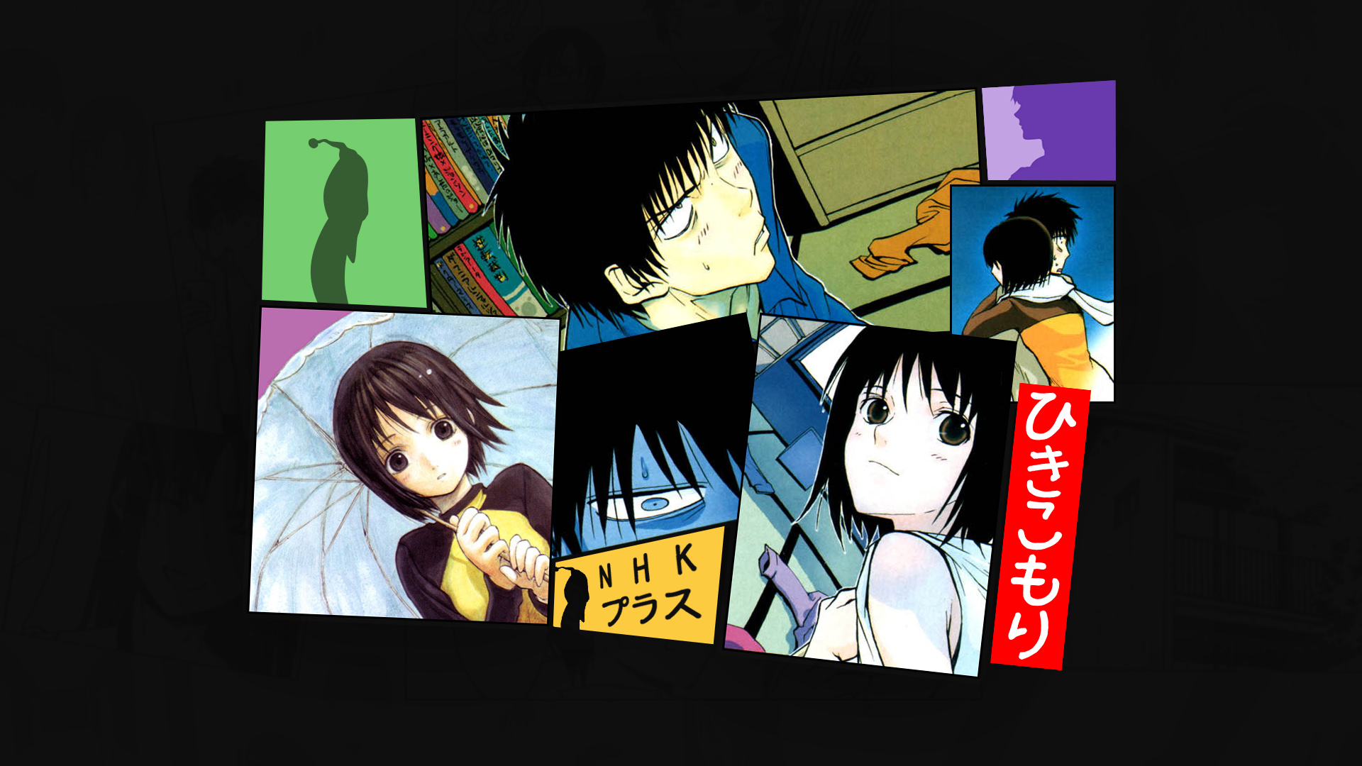849786 descargar fondo de pantalla animado, nhk ni yōkoso!, misaki nakahara, tatsuhiro sato: protectores de pantalla e imágenes gratis