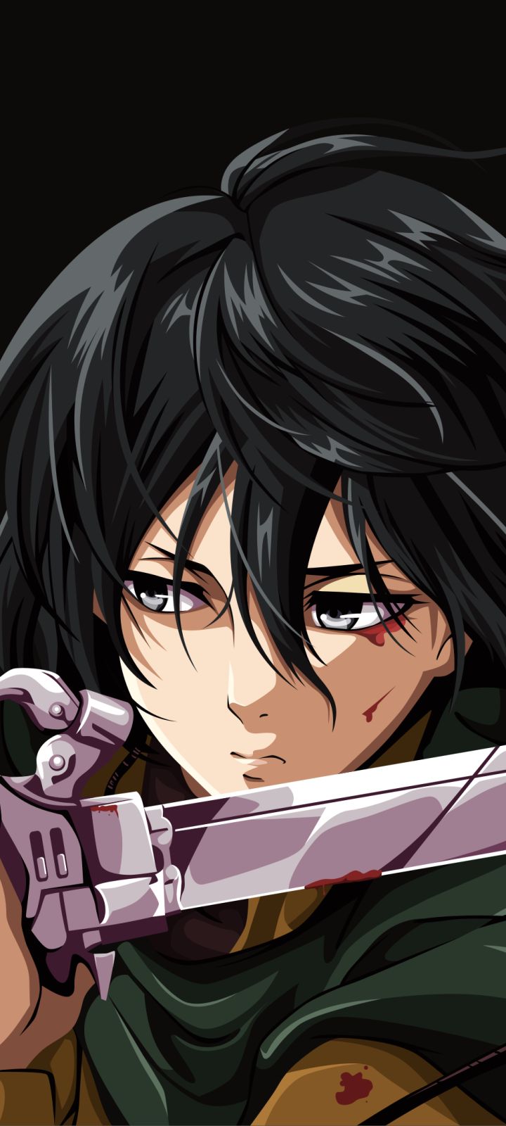 Descarga gratuita de fondo de pantalla para móvil de Animado, Mikasa Ackerman, Shingeki No Kyojin, Ataque A Los Titanes.