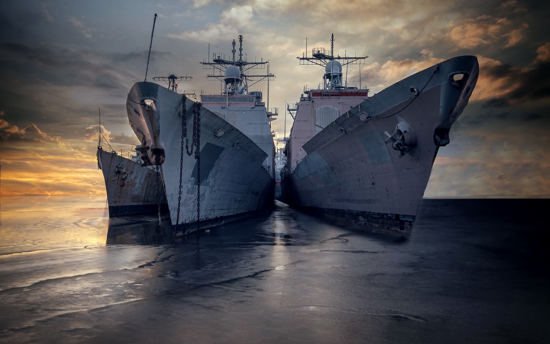 Téléchargez des papiers peints mobile Navires De Guerre, Militaire, Navire gratuitement.