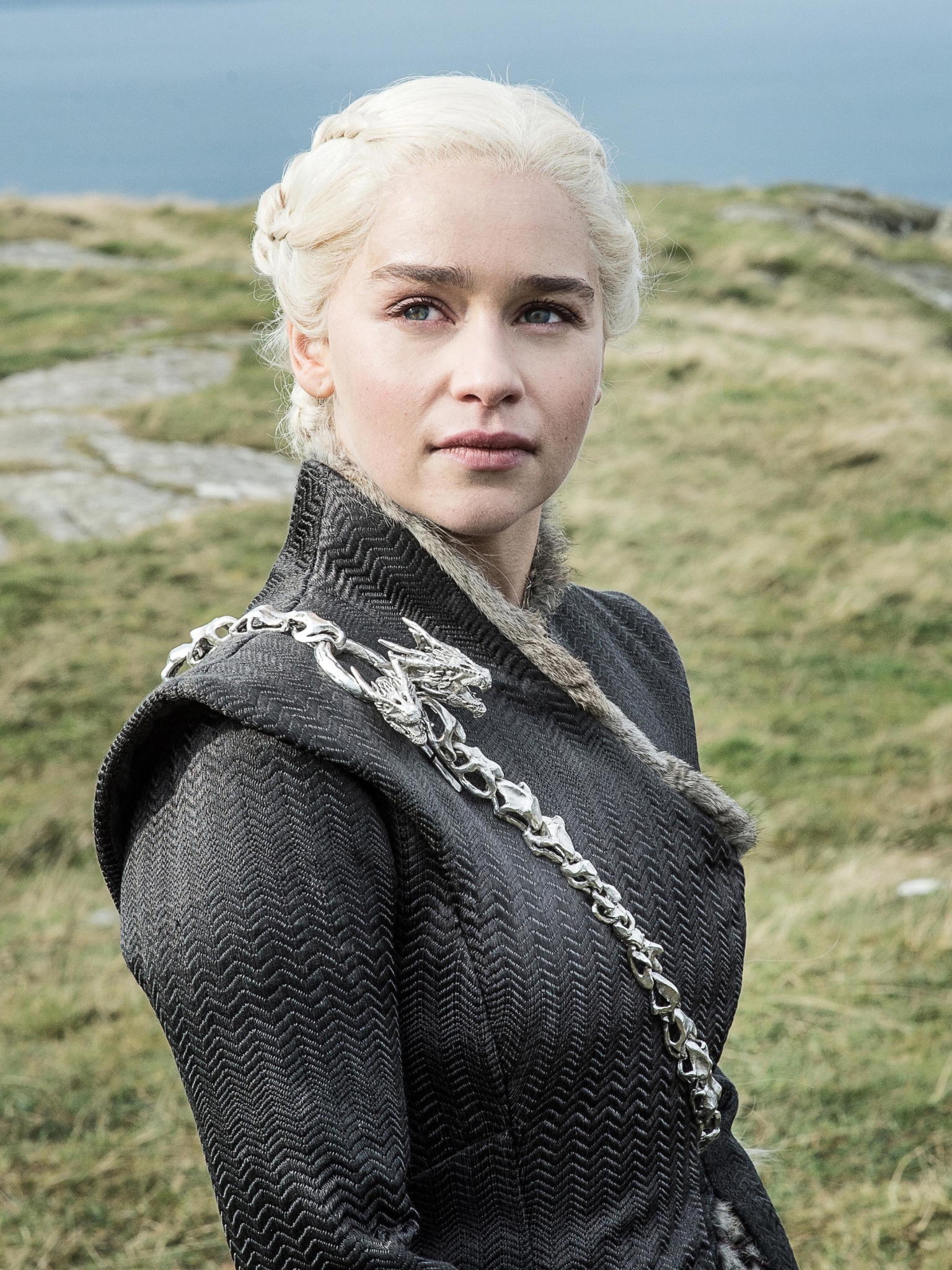 Handy-Wallpaper Fernsehserien, Game Of Thrones: Das Lied Von Eis Und Feuer, Daenerys Targaryen, Emilia Clarke kostenlos herunterladen.