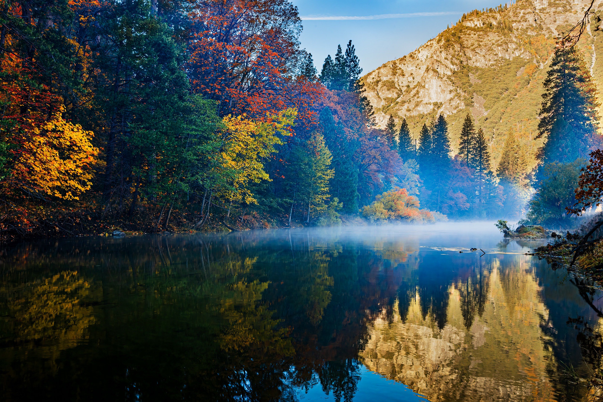 Téléchargez des papiers peints mobile Parc National, Parc National De Yosemite, Terre/nature, Réflection gratuitement.
