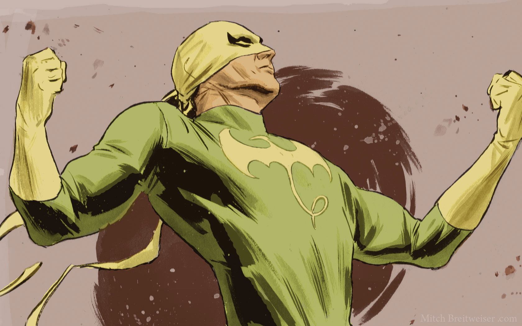 Handy-Wallpaper Comics, Marvel's Iron Fist kostenlos herunterladen.