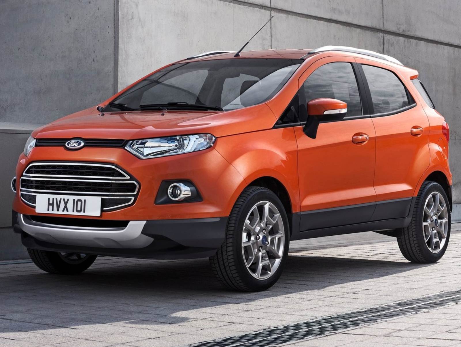 Desktop FHD ford, auto, cars, red, ford ecosport