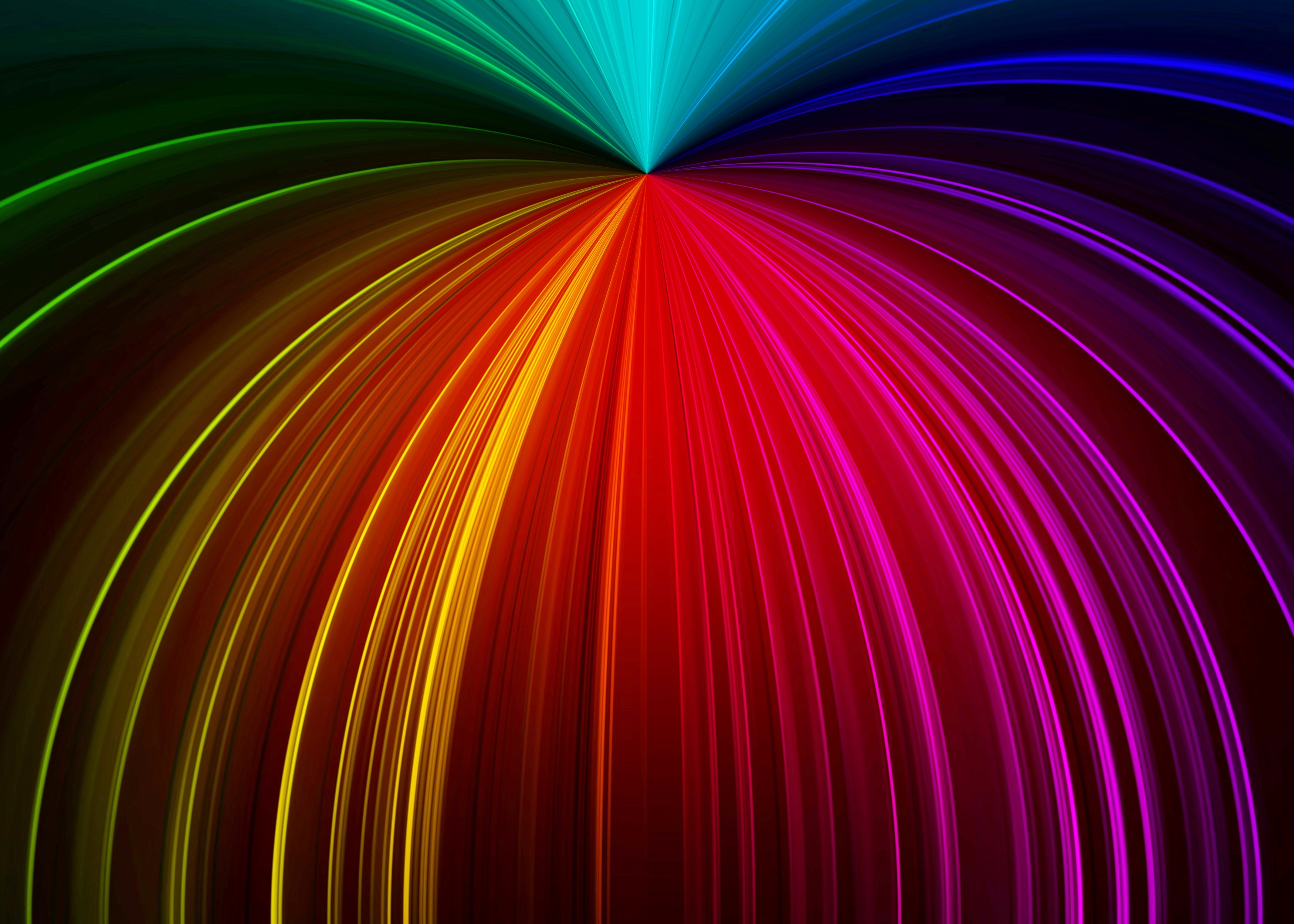 Free download wallpaper Beams, Rays, Shine, Lines, Brilliance, Multicolored, Motley, Abstract on your PC desktop