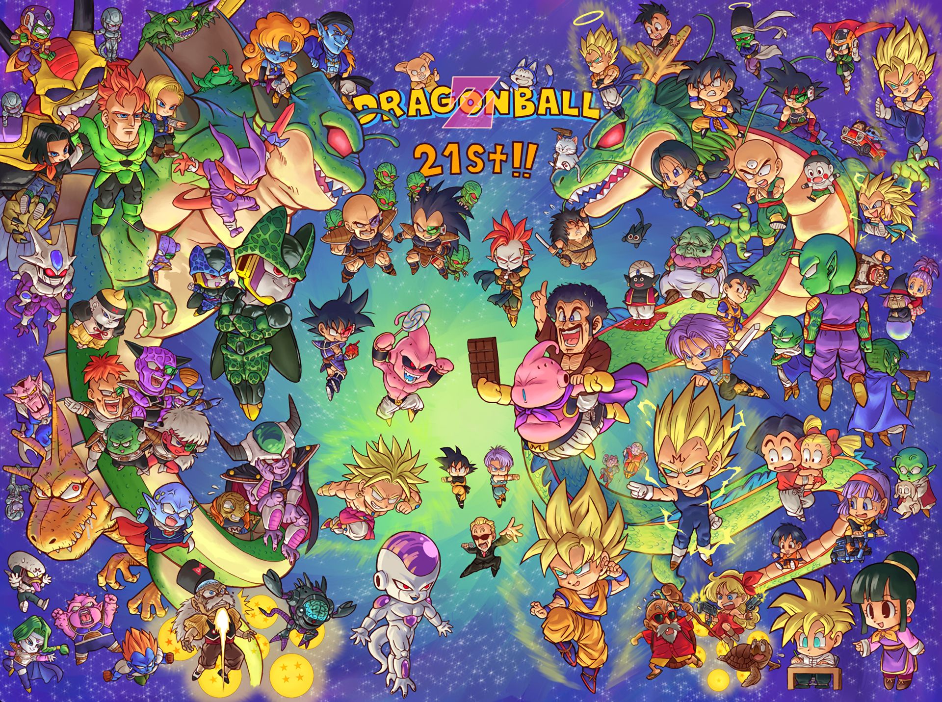 Descarga gratuita de fondo de pantalla para móvil de Dragon Ball Z, Dragon Ball, Animado.