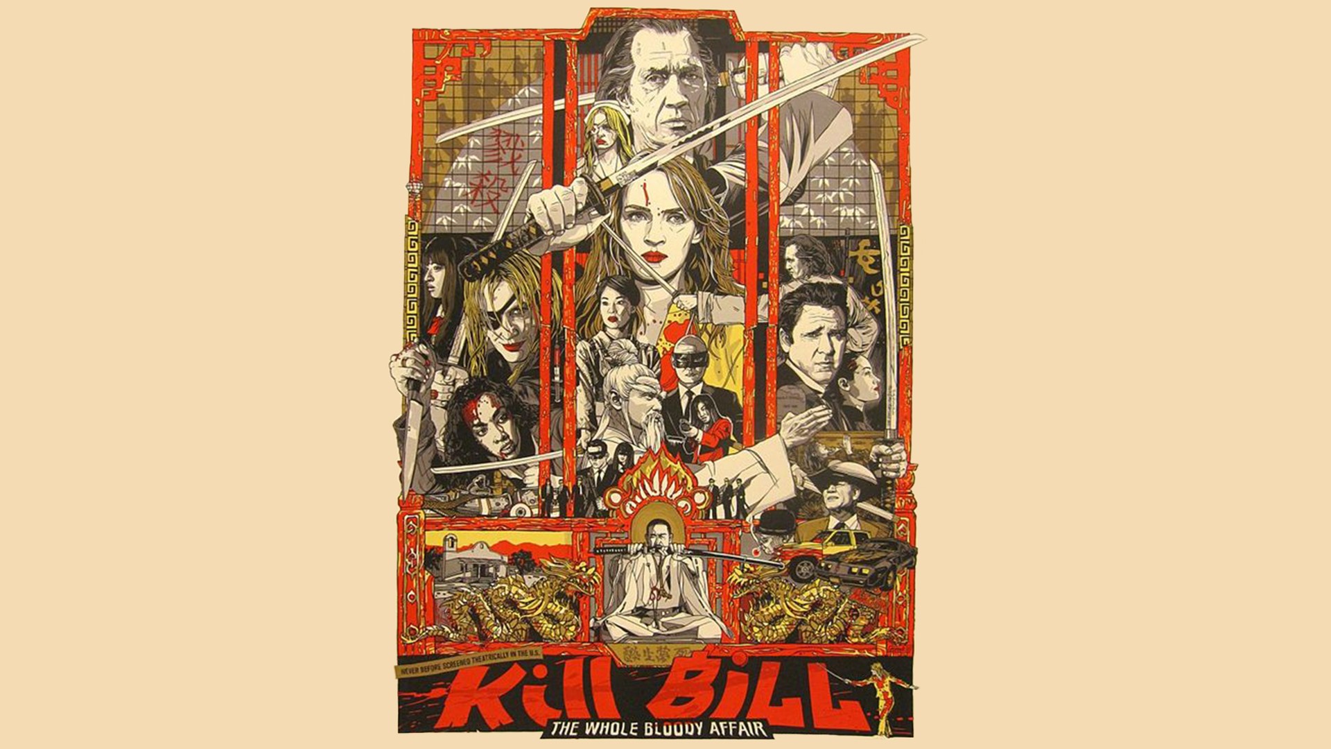 303436 Bild herunterladen comics, kill bill: the whole bloody affair, bill töten - Hintergrundbilder und Bildschirmschoner kostenlos