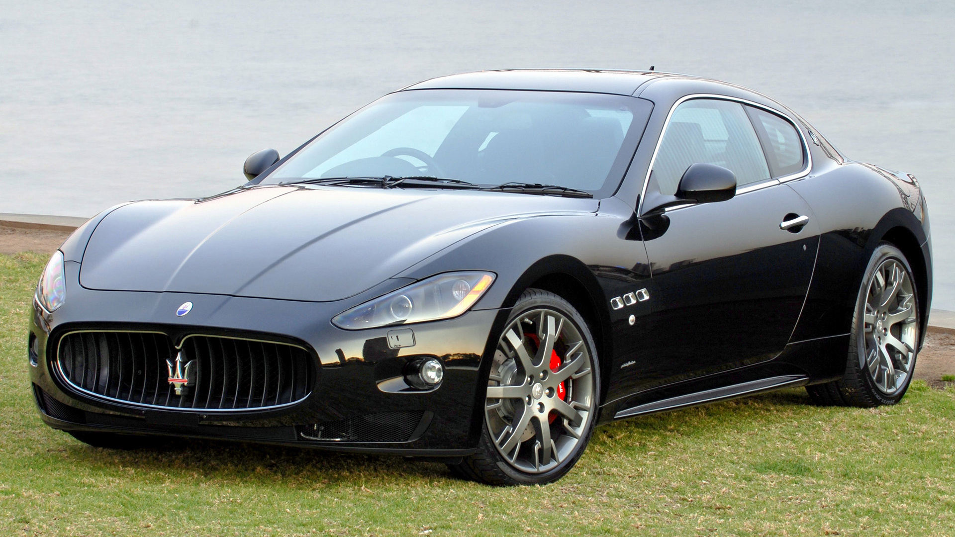 Laden Sie das Maserati, Autos, Maserati Granturismo, Fahrzeuge, Großer Tourer, Schwarzes Auto, Maserati Granturismo S-Bild kostenlos auf Ihren PC-Desktop herunter