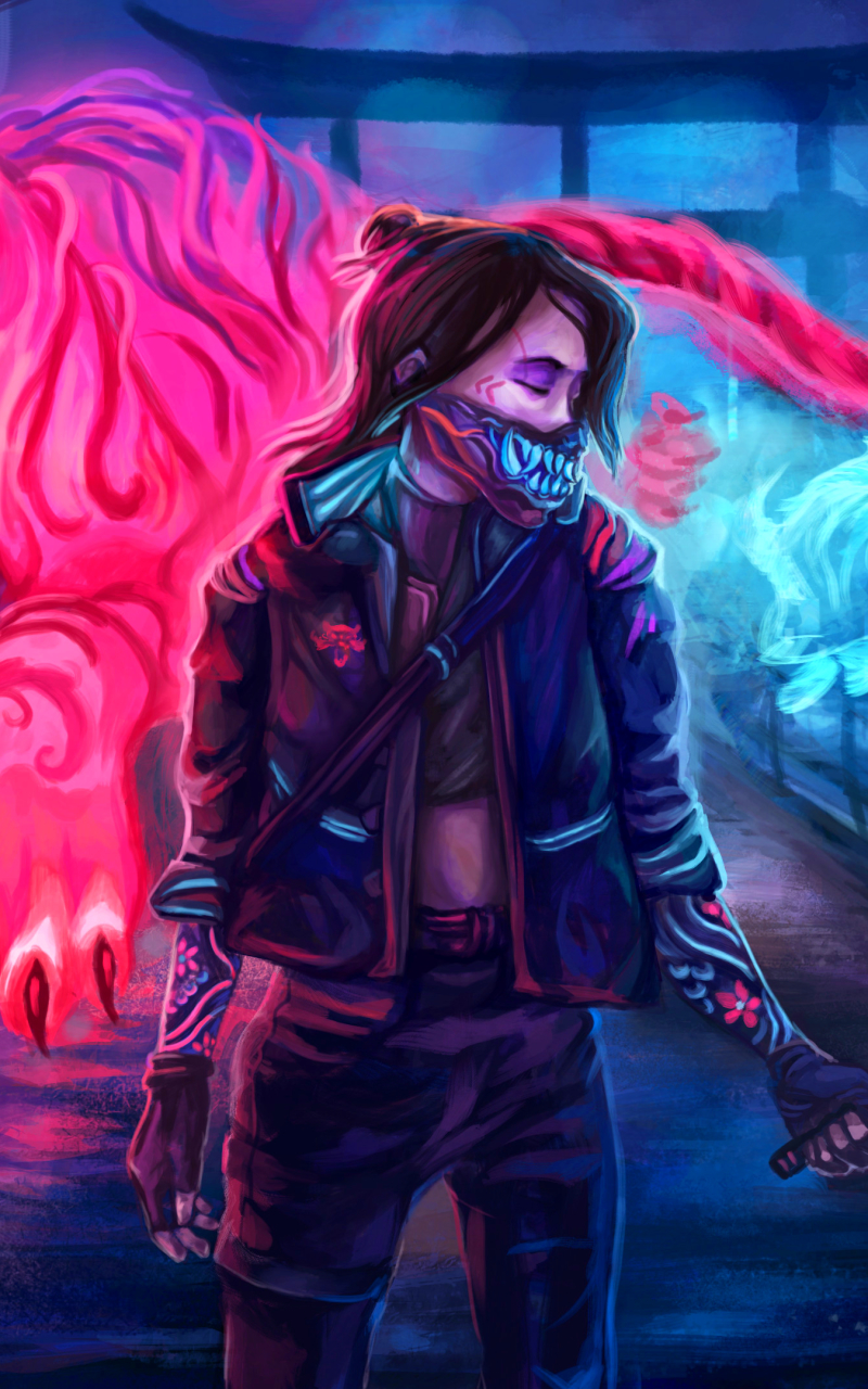 Baixar papel de parede para celular de Videogame, Mulher Guerreira, Cyberpunk 2077 gratuito.