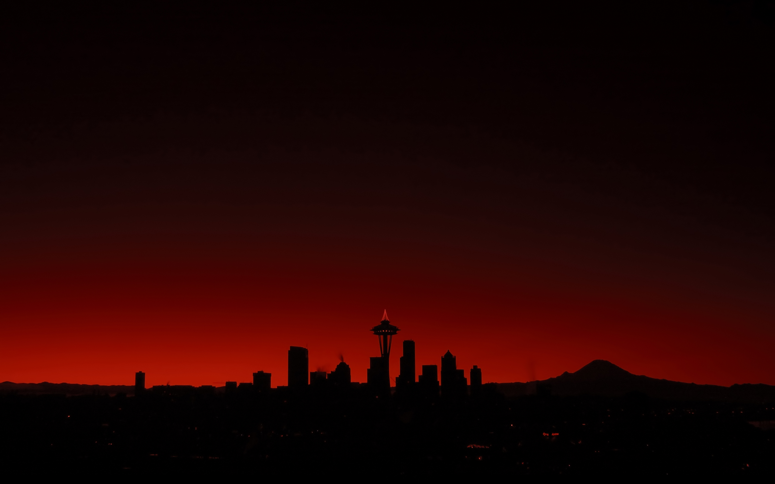 Free download wallpaper Cities, Sunset, City, Seattle, Man Made on your PC desktop