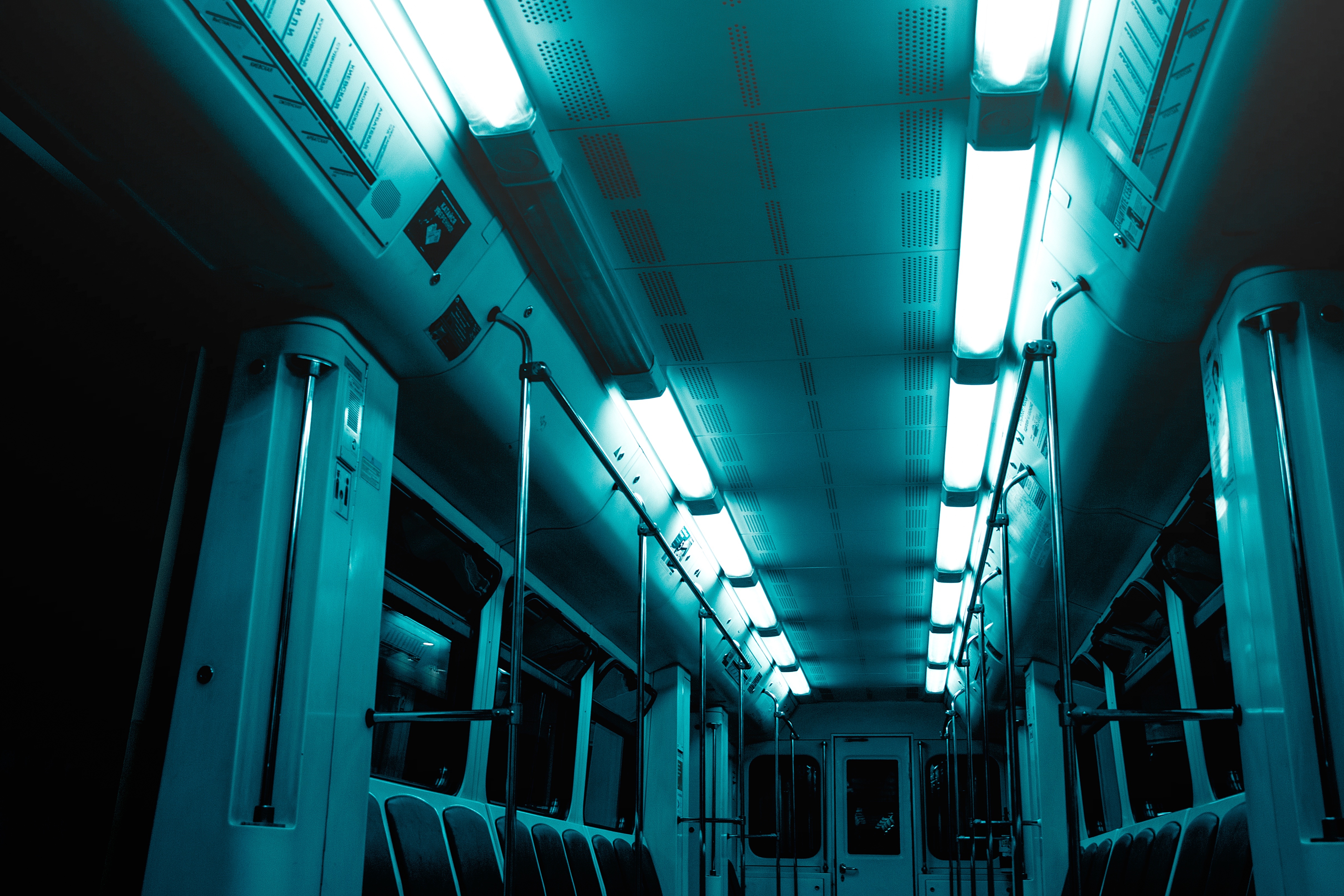 subway, lighting, shine, light, miscellanea, miscellaneous, car, lamp, illumination, lamps, metro, railway carriage