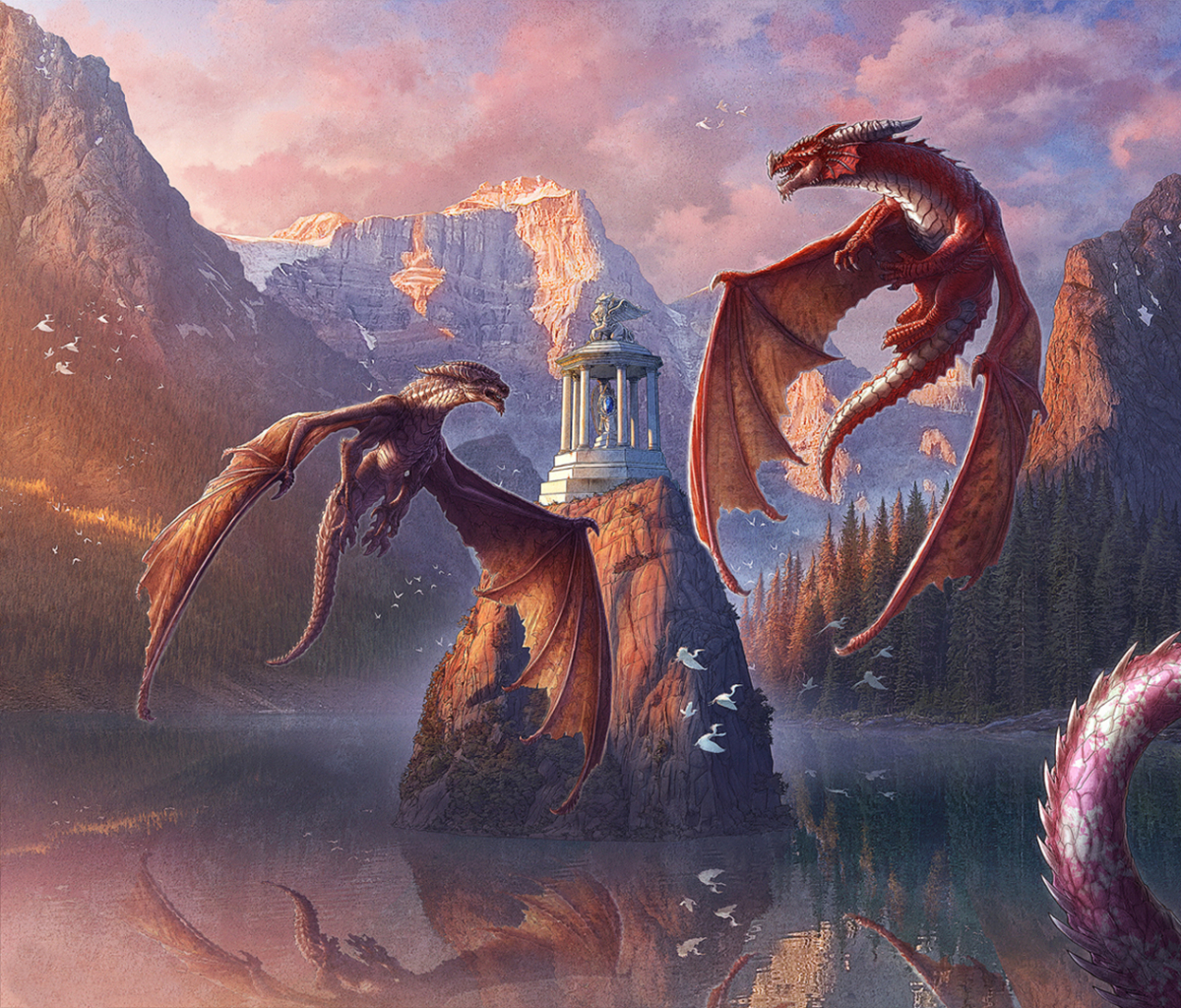 Download mobile wallpaper Fantasy, Dragon for free.