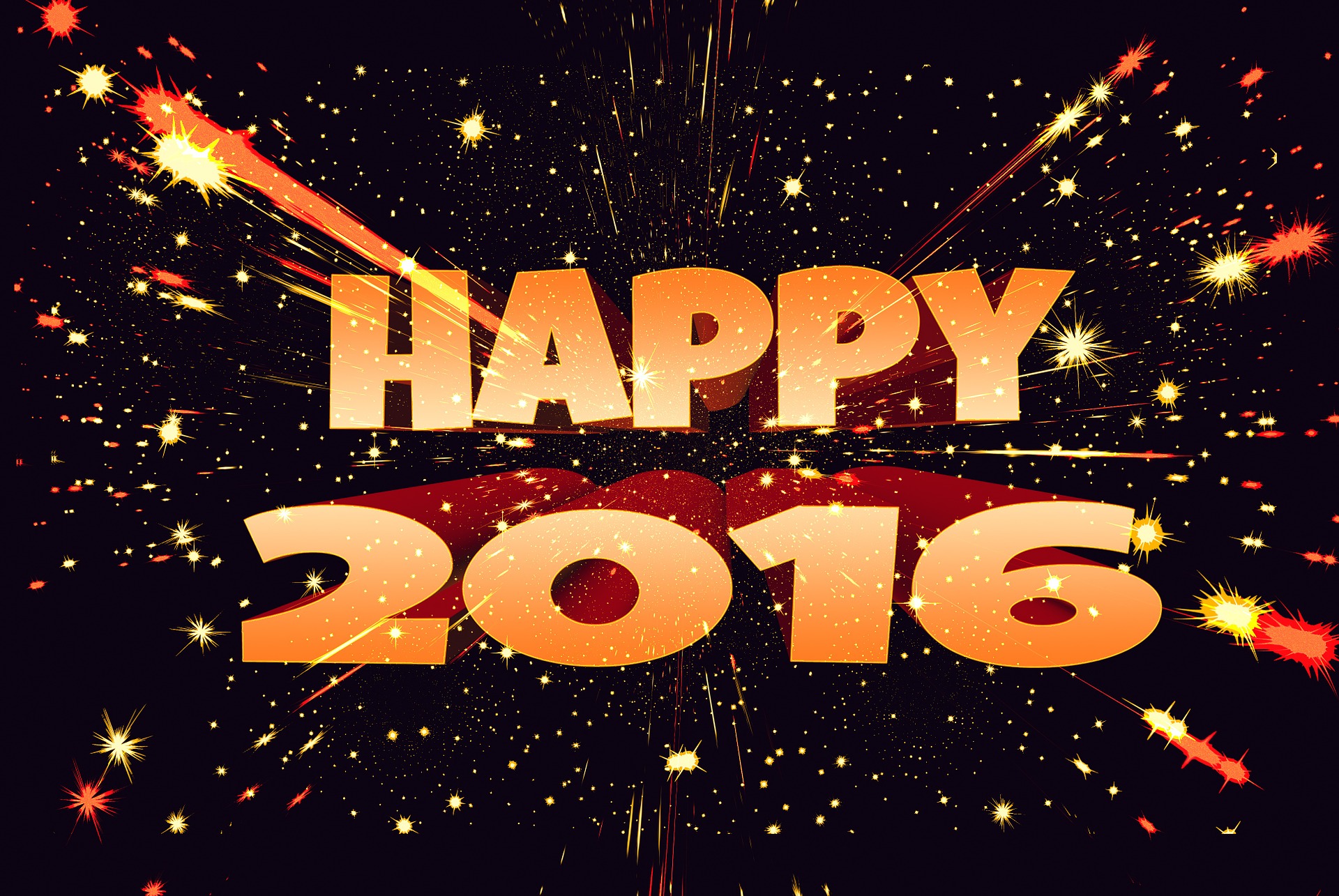 Download mobile wallpaper New Year, Holiday, New Year 2016 for free.