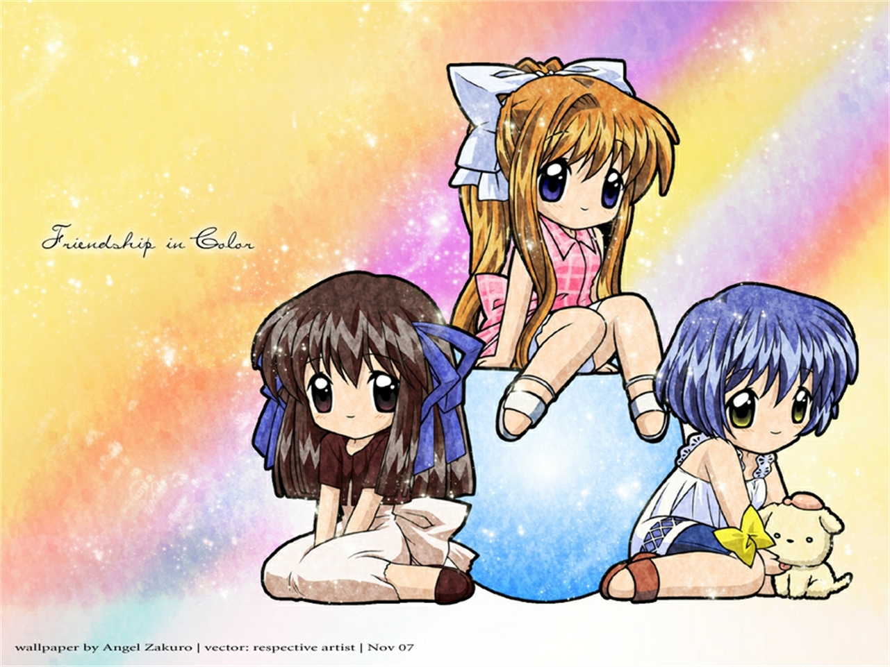 Laden Sie das Luft, Animes, Misuzu Kamio, Minagi Tohno, Kano Kirishima-Bild kostenlos auf Ihren PC-Desktop herunter