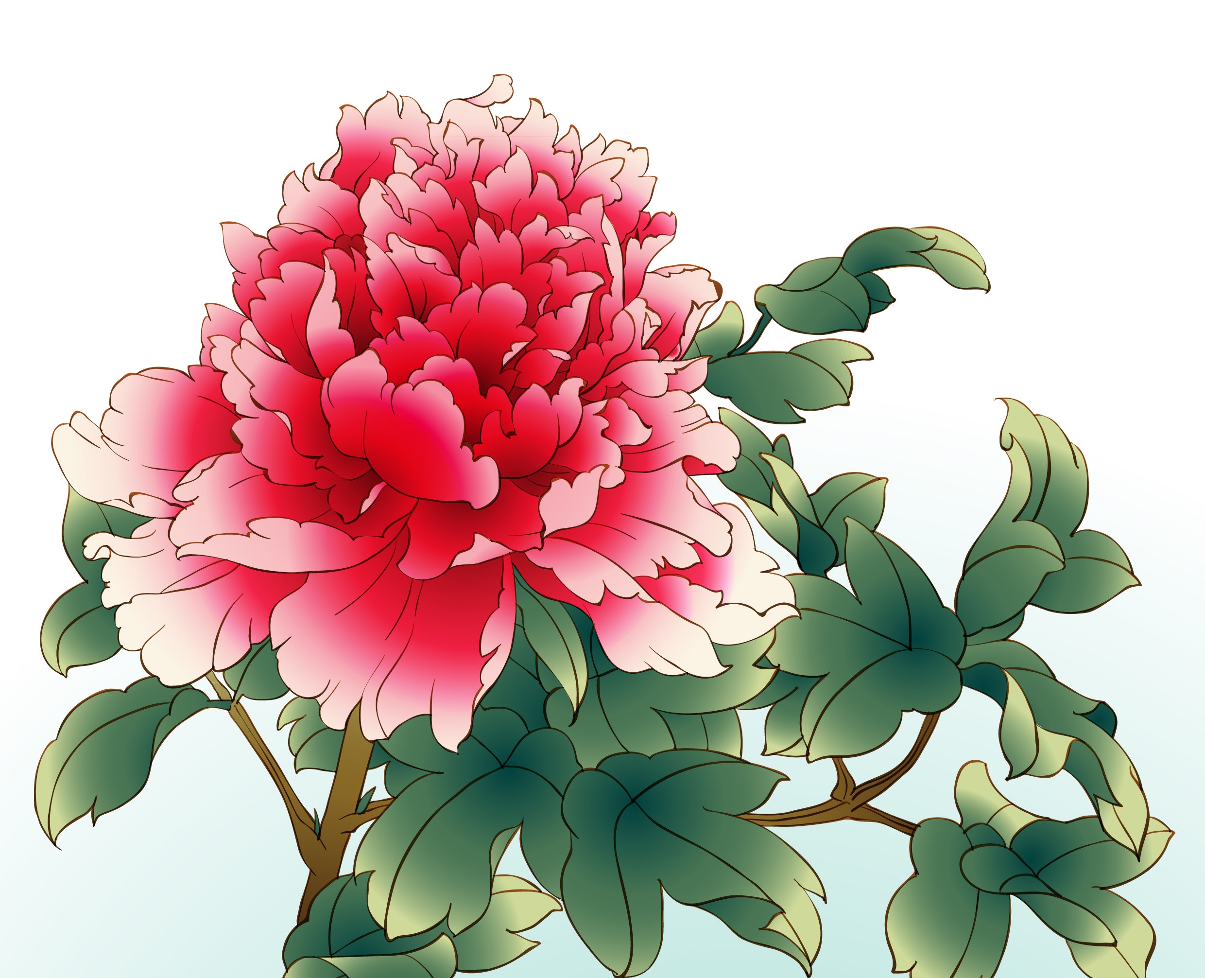 Free download wallpaper Flowers, Flower, Artistic, Red Flower on your PC desktop