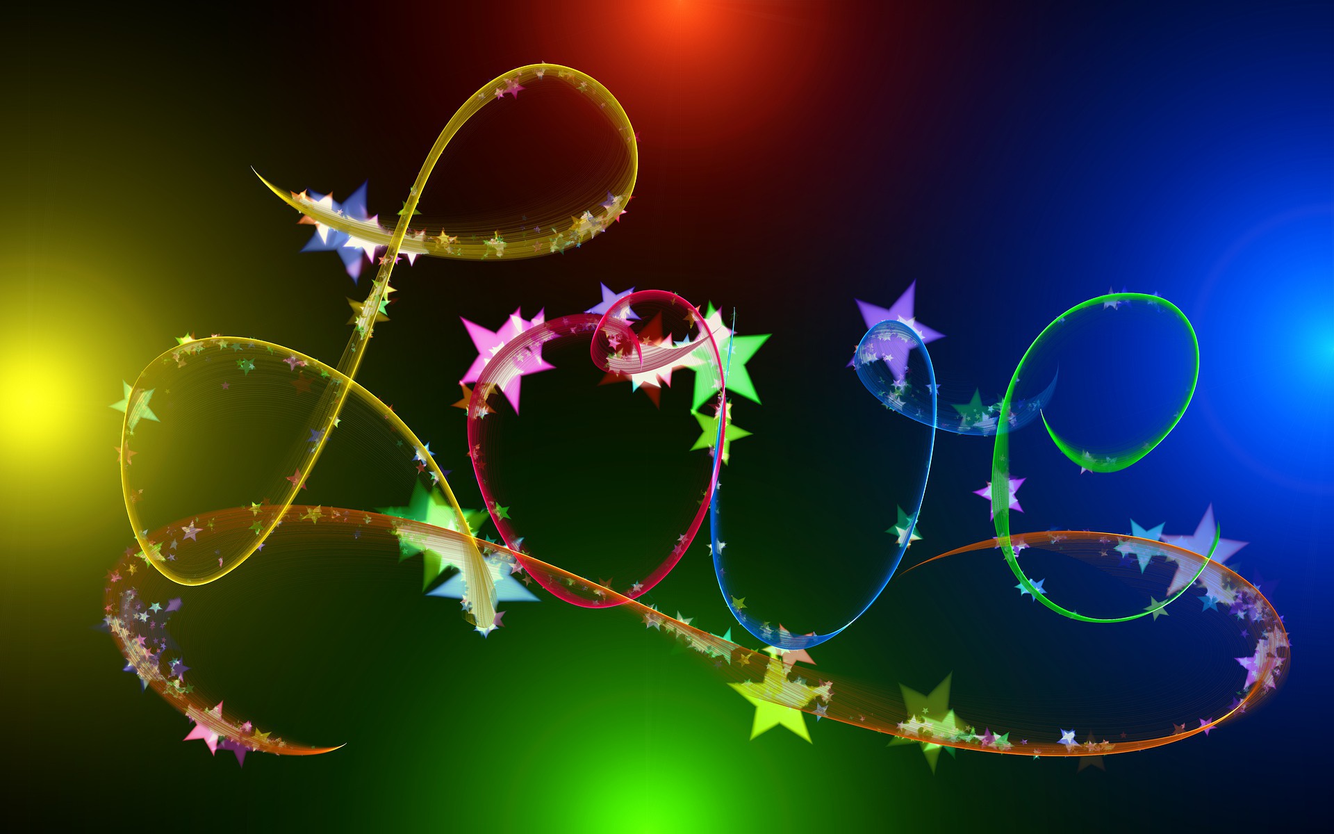 Free download wallpaper Love, Colors, Artistic, Star on your PC desktop