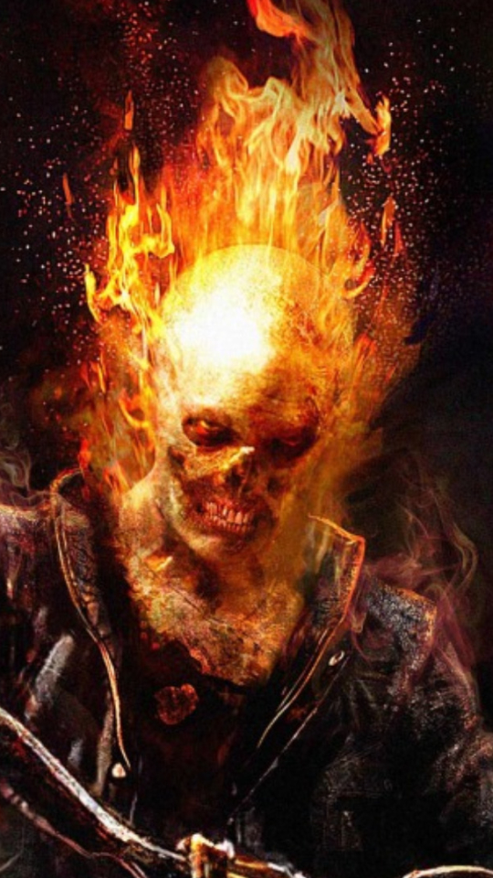 Descarga gratuita de fondo de pantalla para móvil de Historietas, Ghost Rider: El Motorista Fantasma.