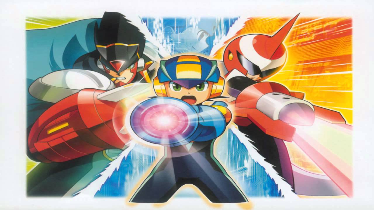Скачать обои Mega Man Battle Network 5: Двойная Команда Ds на телефон бесплатно