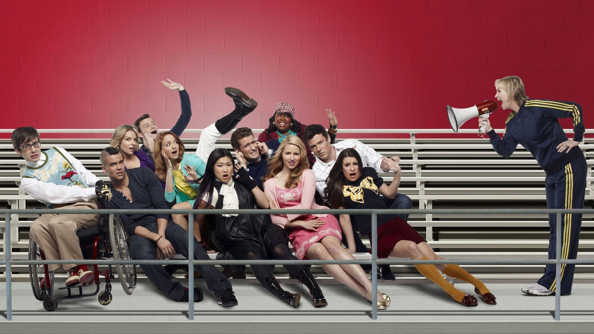 Handy-Wallpaper Fernsehserien, Glee kostenlos herunterladen.