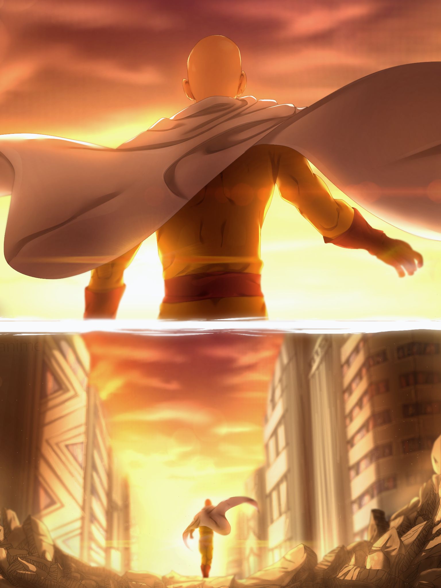 Descarga gratuita de fondo de pantalla para móvil de Animado, Saitama (Hombre De Un Solo Golpe), One Punch Man.