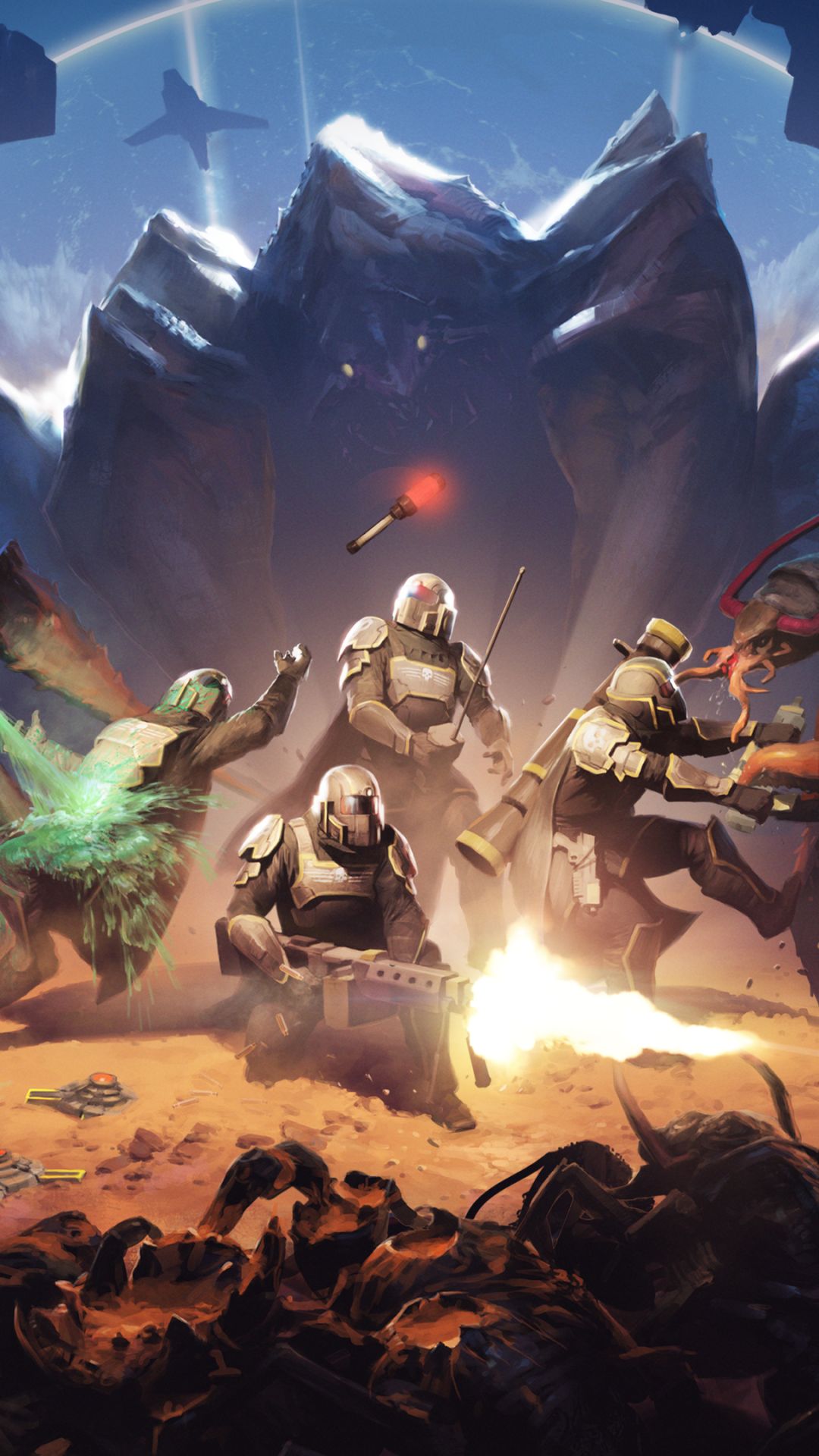 Download mobile wallpaper Video Game, Helldivers for free.