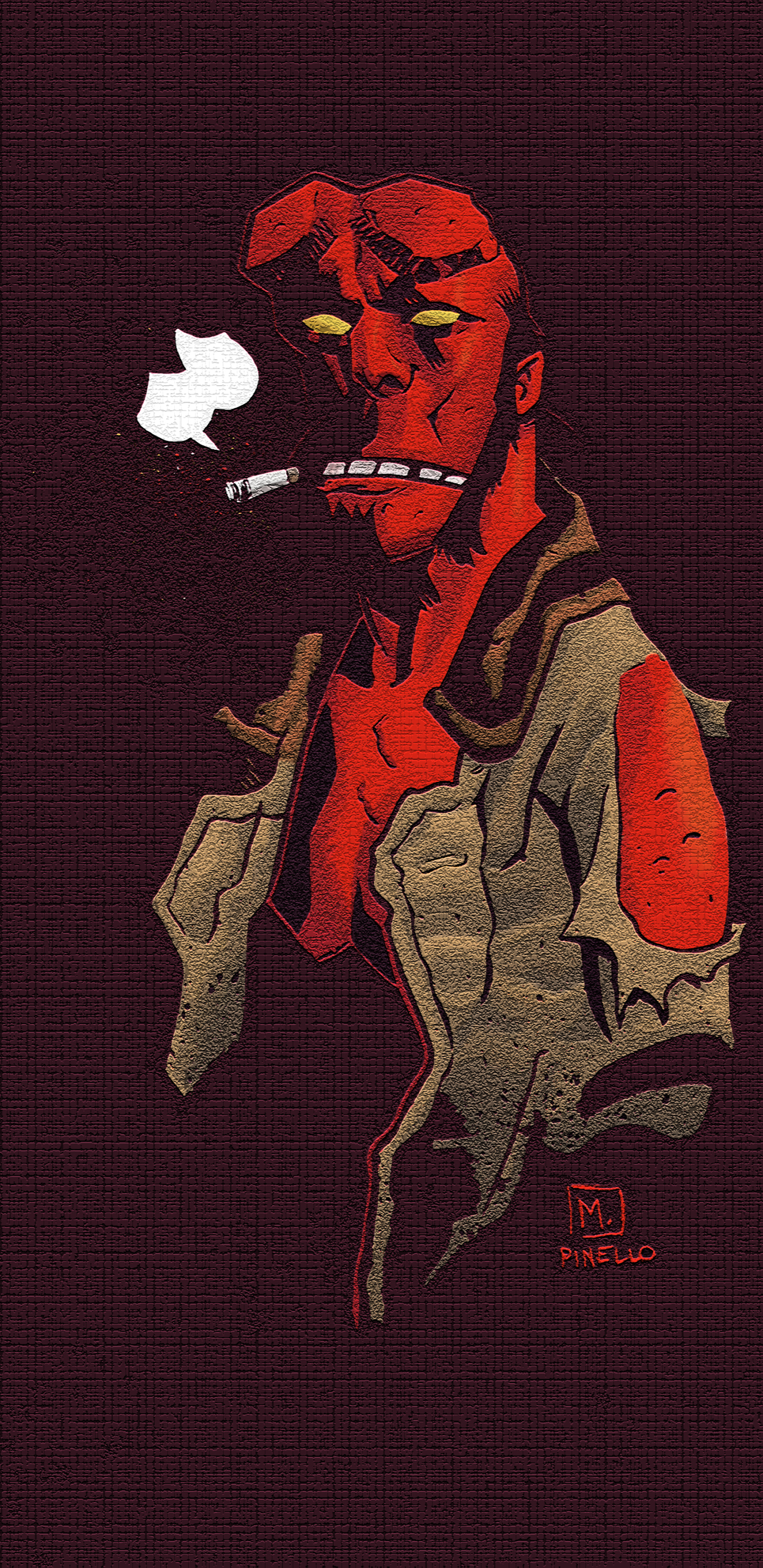 Descarga gratuita de fondo de pantalla para móvil de Historietas, Hellboy.