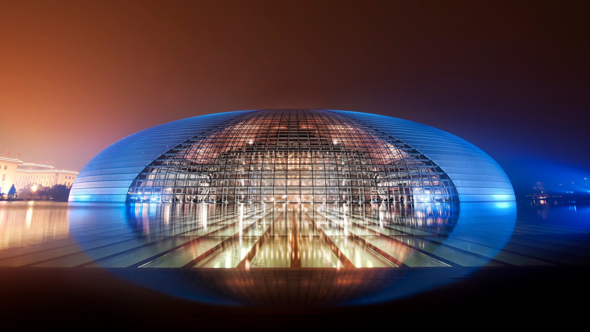 man made, beijing national grand theatre, architecture, building, china, theatre