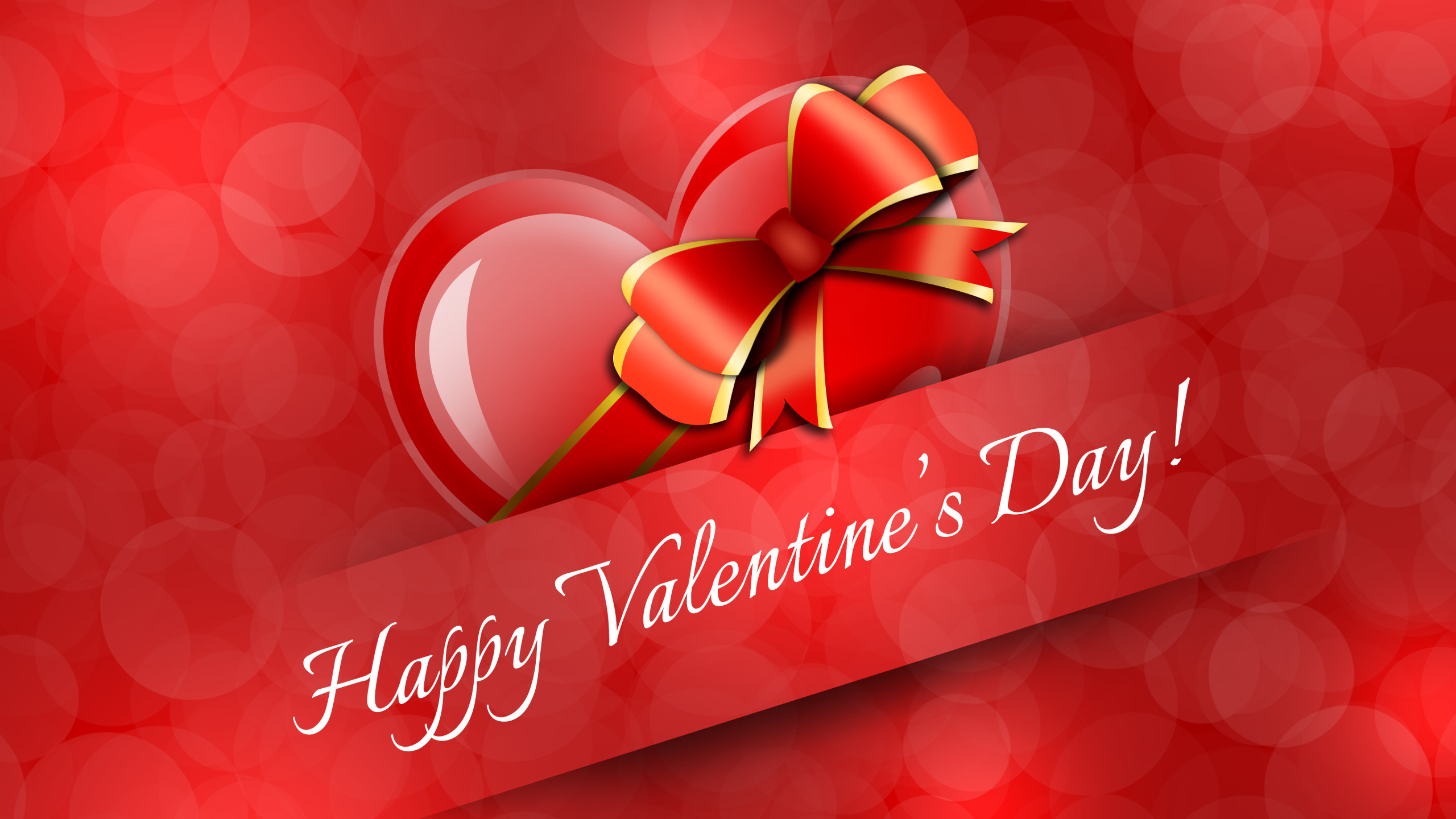Téléchargez des papiers peints mobile Saint Valentin, Vacances, Ruban, Coeur, Joyeuse Saint Valentin gratuitement.