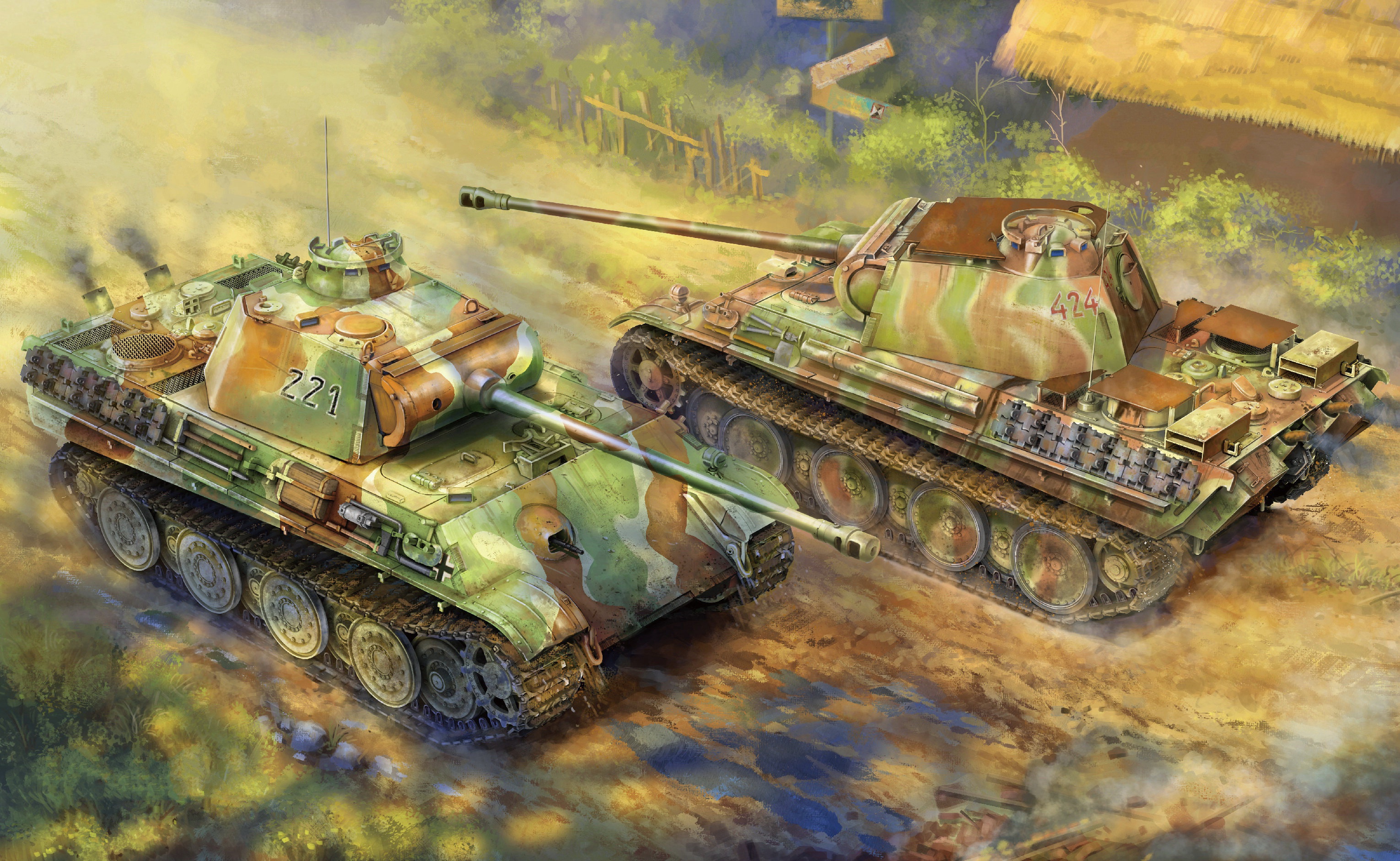 512883 Bild herunterladen panzer, militär, panther panzer, panzerkampfwagen v panther - Hintergrundbilder und Bildschirmschoner kostenlos