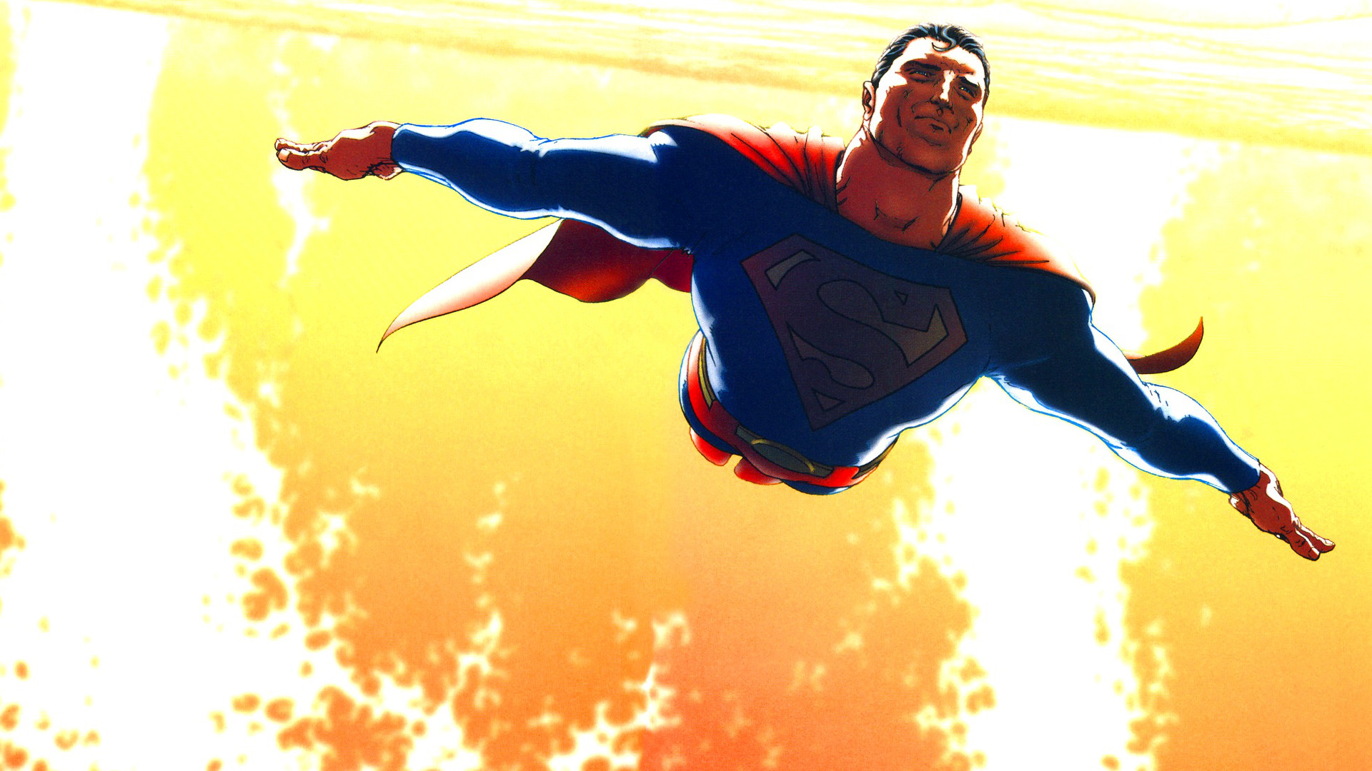 403837 Fondos de pantalla e All Star Superman: Superman Viaja Al Sol imágenes en el escritorio. Descarga protectores de pantalla  en tu PC gratis