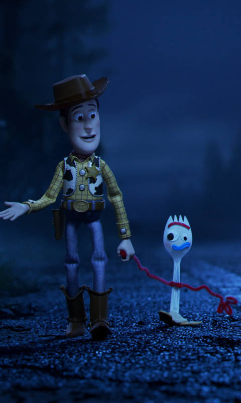 movie, toy story 4, woody (toy story), forky (toy story)
