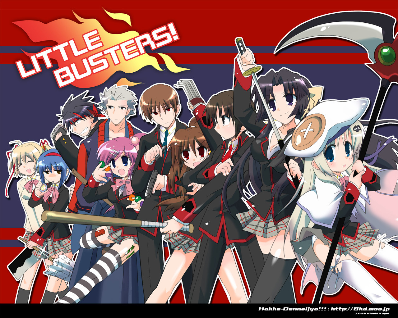 Baixe gratuitamente a imagem Anime, Little Busters! na área de trabalho do seu PC