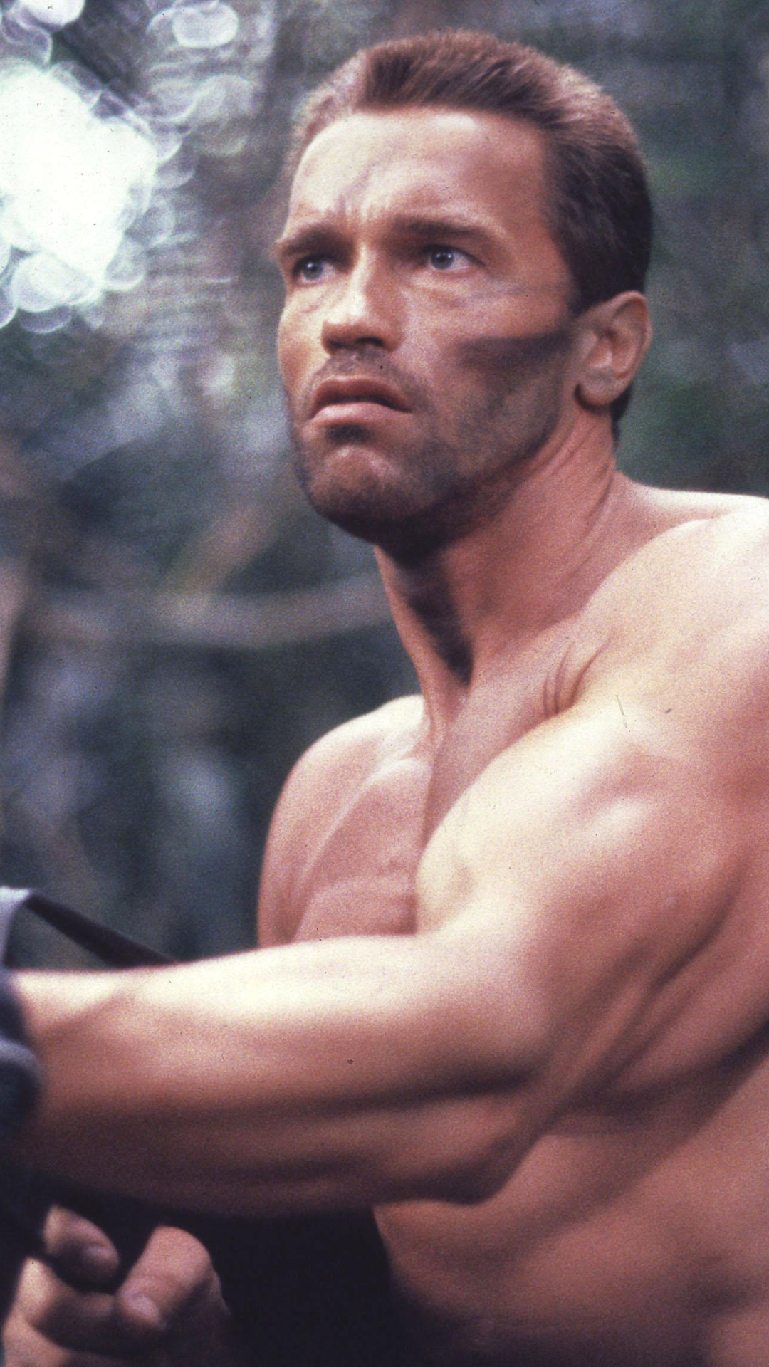 Descarga gratuita de fondo de pantalla para móvil de Arnold Schwarzenegger, Depredador, Películas.