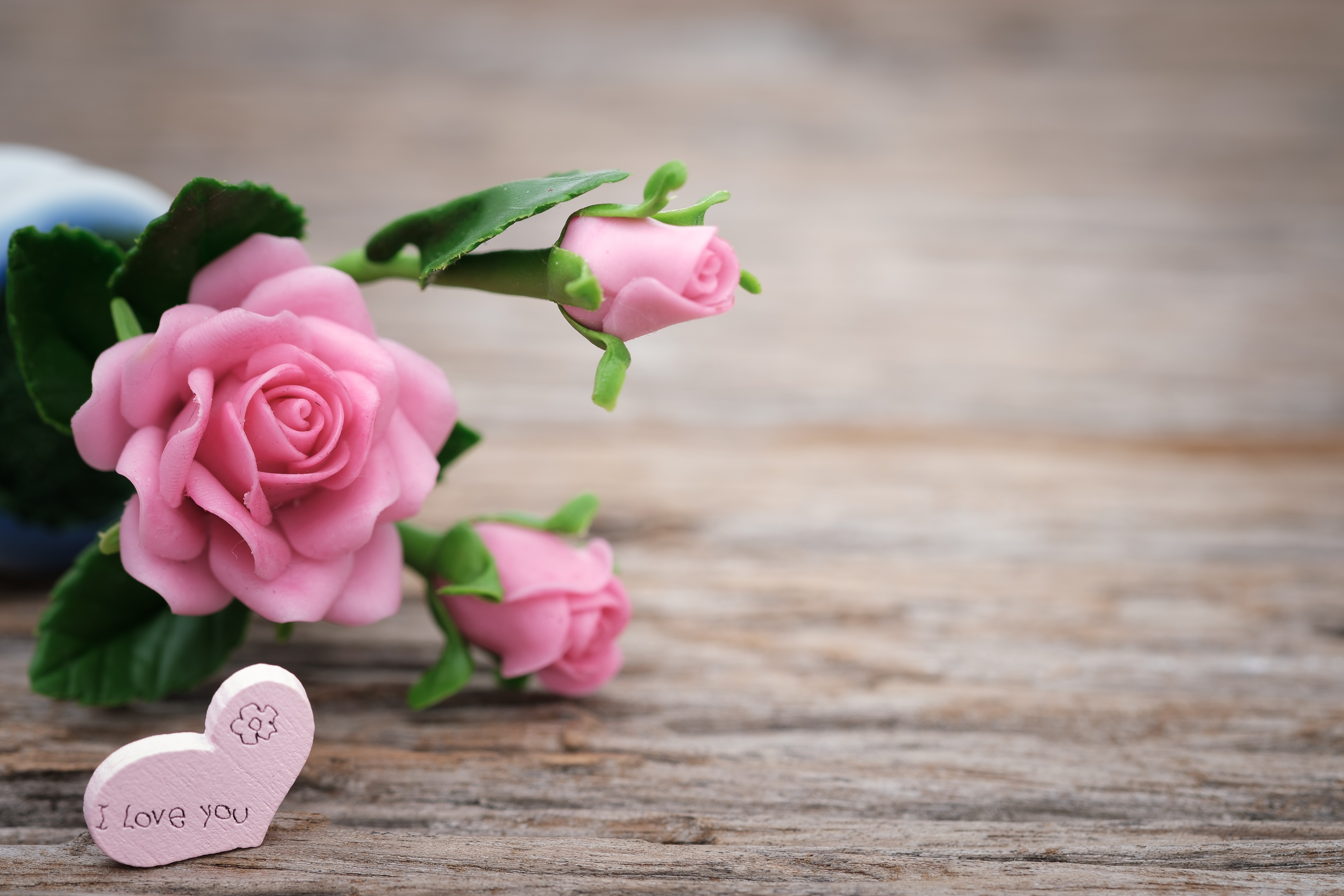 PCデスクトップに花, マンメイド, 心臓, ピンクのバラ画像を無料でダウンロード