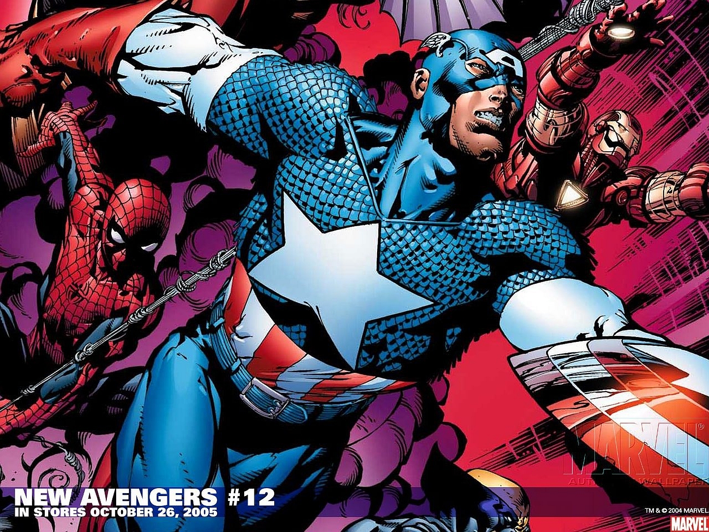 276977 baixar papel de parede história em quadrinhos, the new avengers, capitão américa, homem de ferro, homem aranha, os vingadores - protetores de tela e imagens gratuitamente