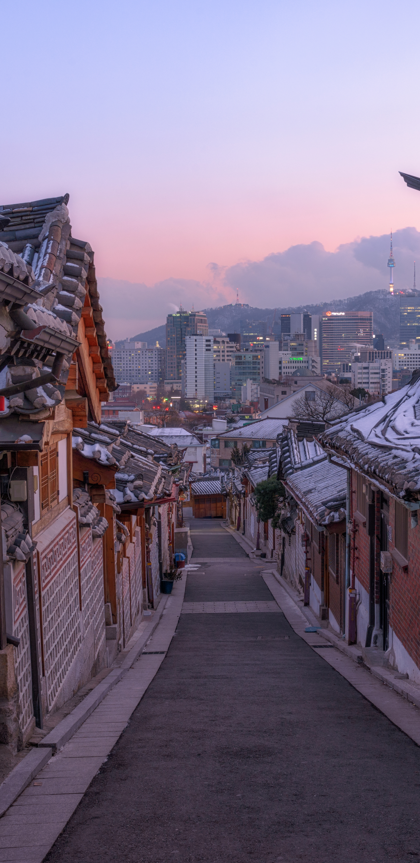 korea, man made, seoul, architecture, bukchon hanok, street, cities