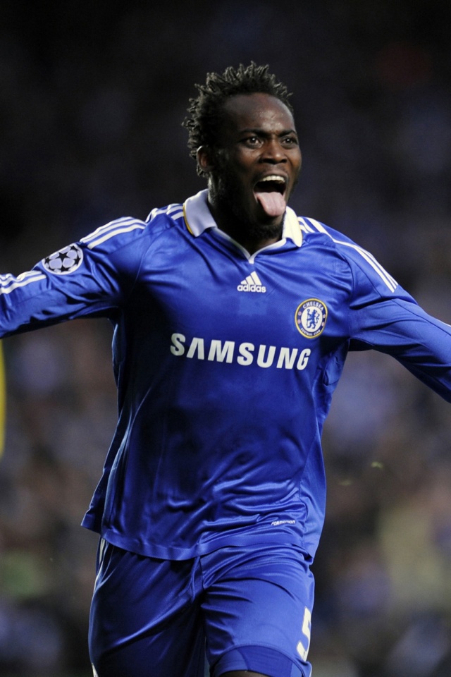 Download mobile wallpaper Sports, Soccer, Chelsea F C, Michael Essien for free.
