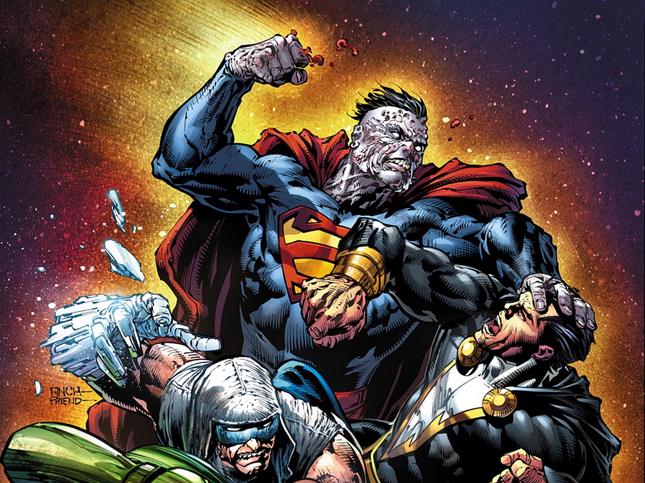 comics, forever evil, superman