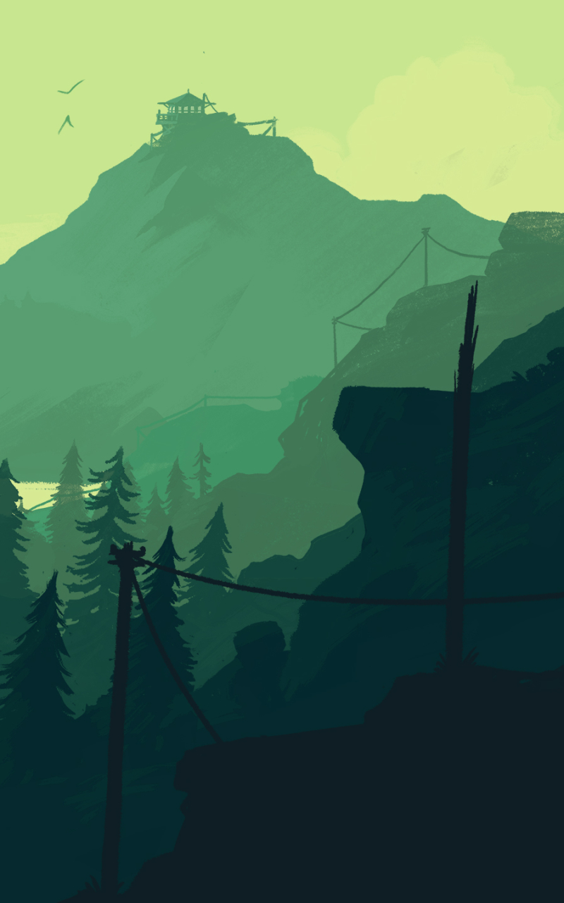 Download mobile wallpaper Video Game, Firewatch for free.