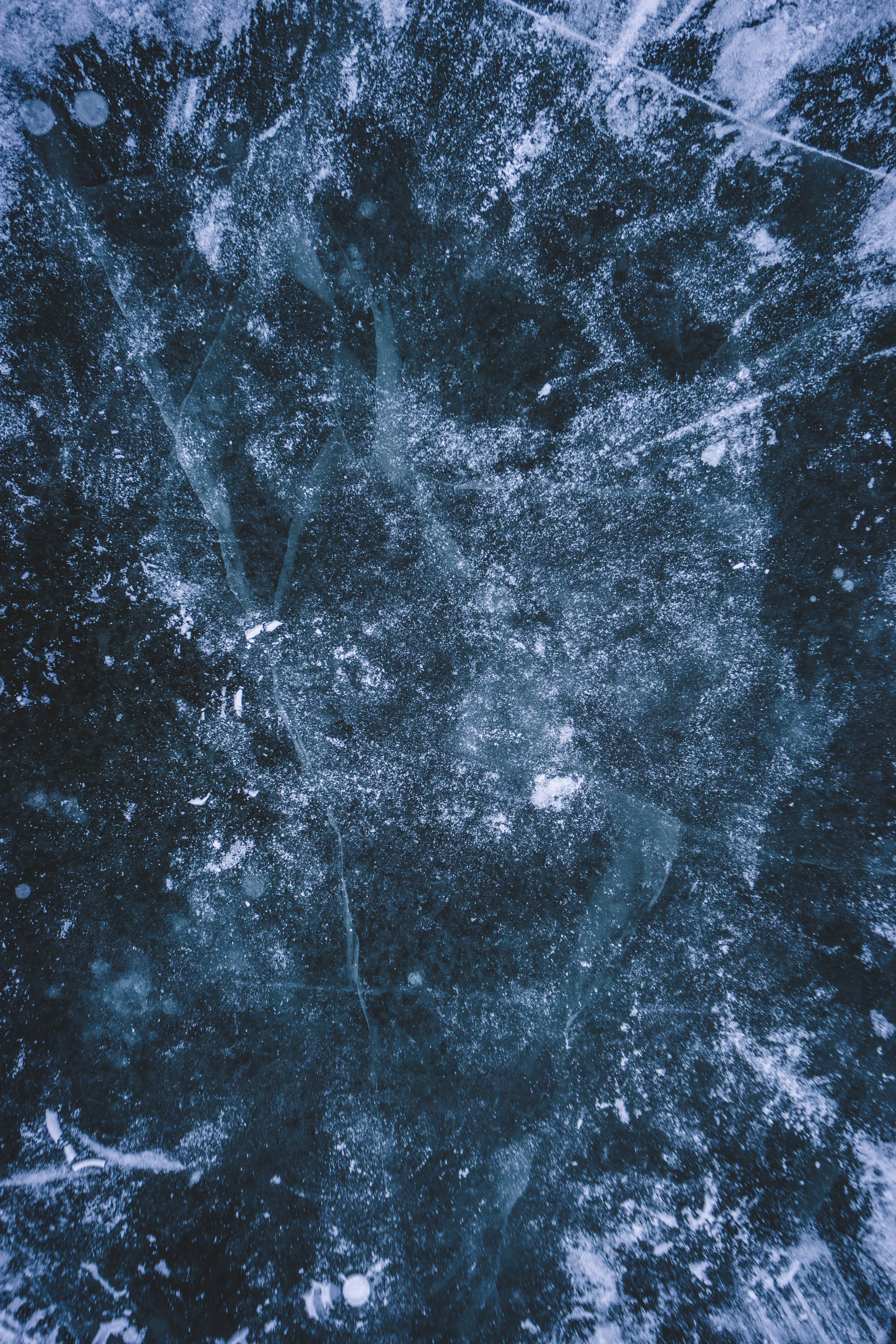 frozen, textures, texture, crack, ice, snow, cracks Full HD