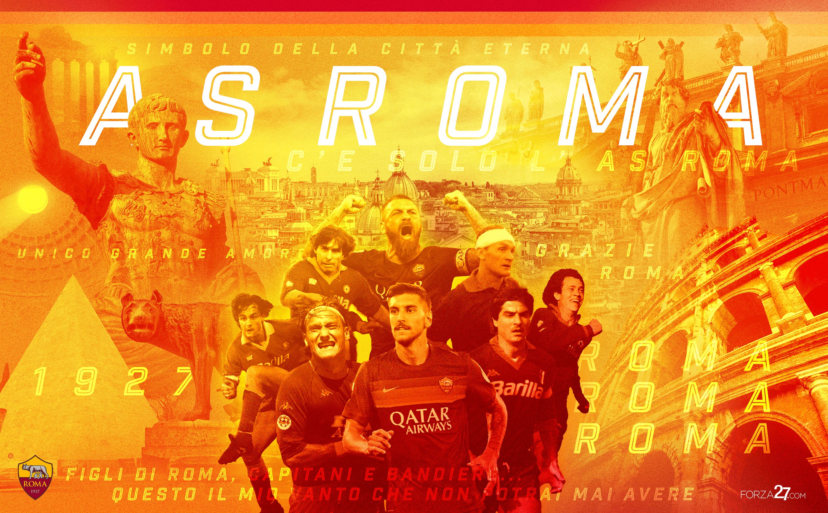 Free download wallpaper Sports, Soccer, Francesco Totti, A S Roma, Daniele De Rossi on your PC desktop