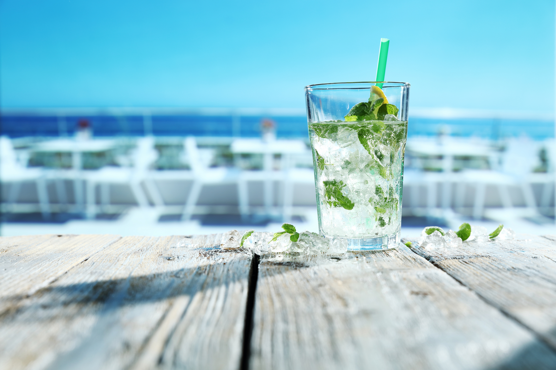 Download mobile wallpaper Food, Ice, Drink, Mint for free.