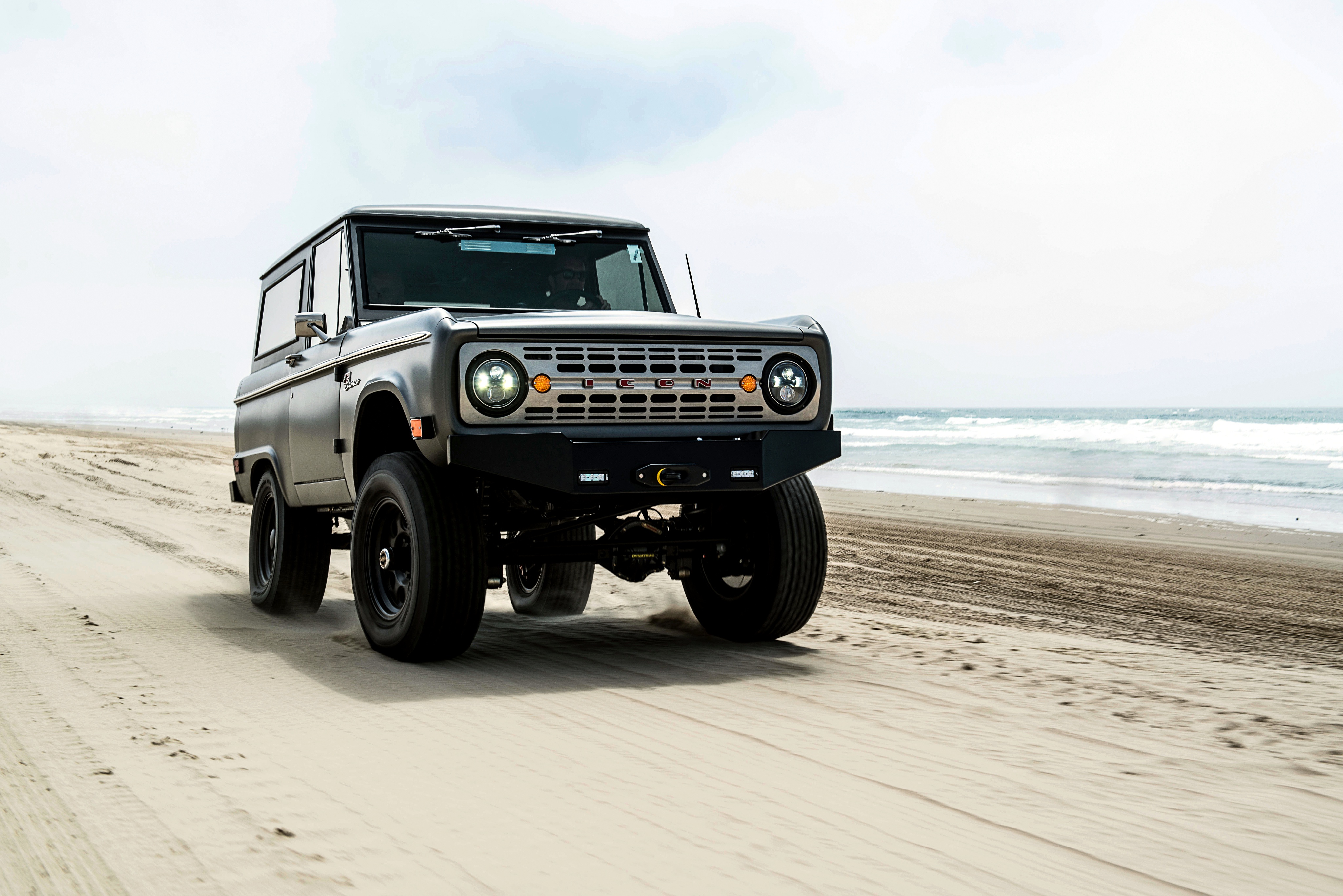 Download mobile wallpaper Ford, Car, Suv, Vehicles, Silver Car, Ford Bronco for free.