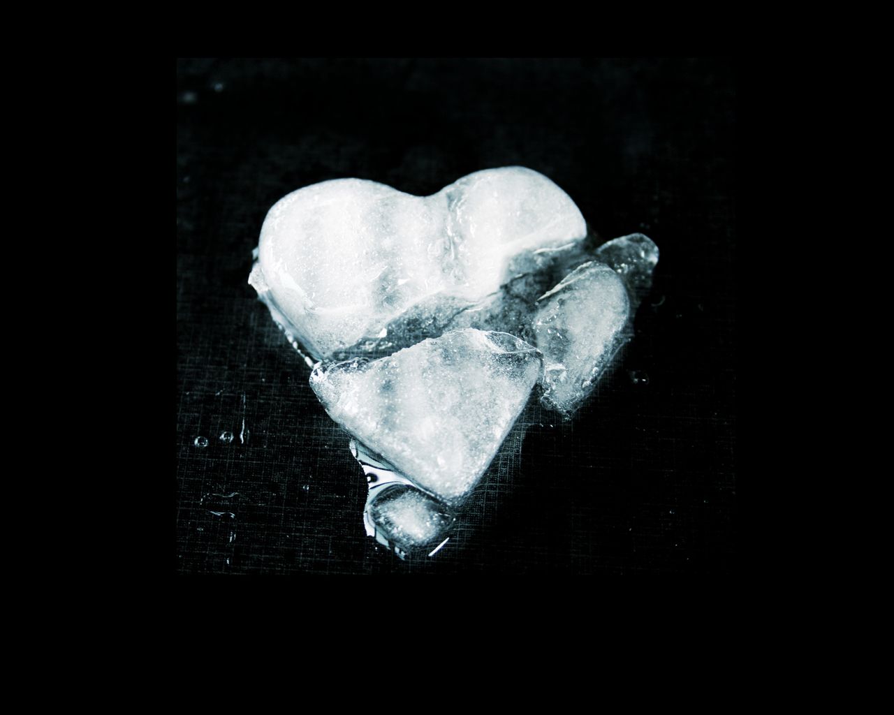 PCデスクトップに氷, 芸術的, 愛する, 心臓画像を無料でダウンロード