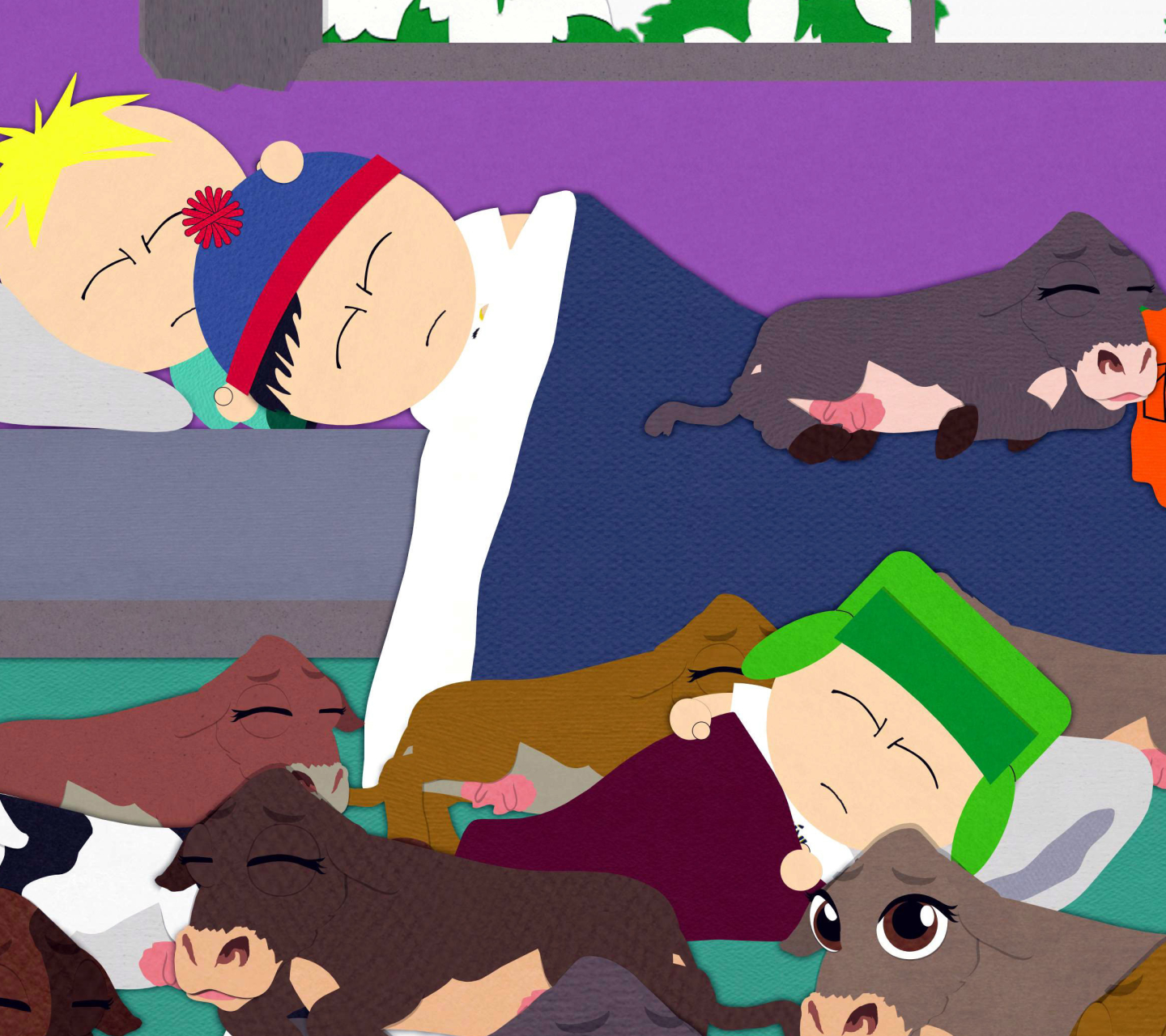 Baixar papel de parede para celular de South Park, Programa De Tv, Stan Marsh, Kyle Broflovski, Caldo De Manteiga gratuito.